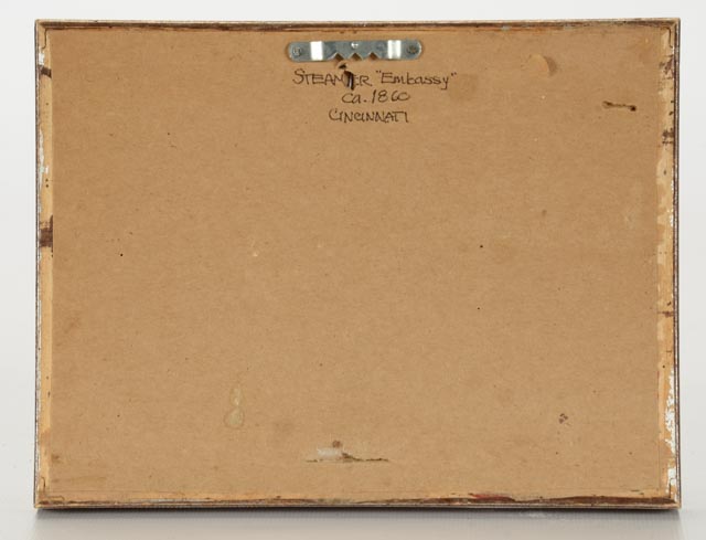 Pair of Stan Stenten Original Oil Paintings of 19th-Century Steamboats