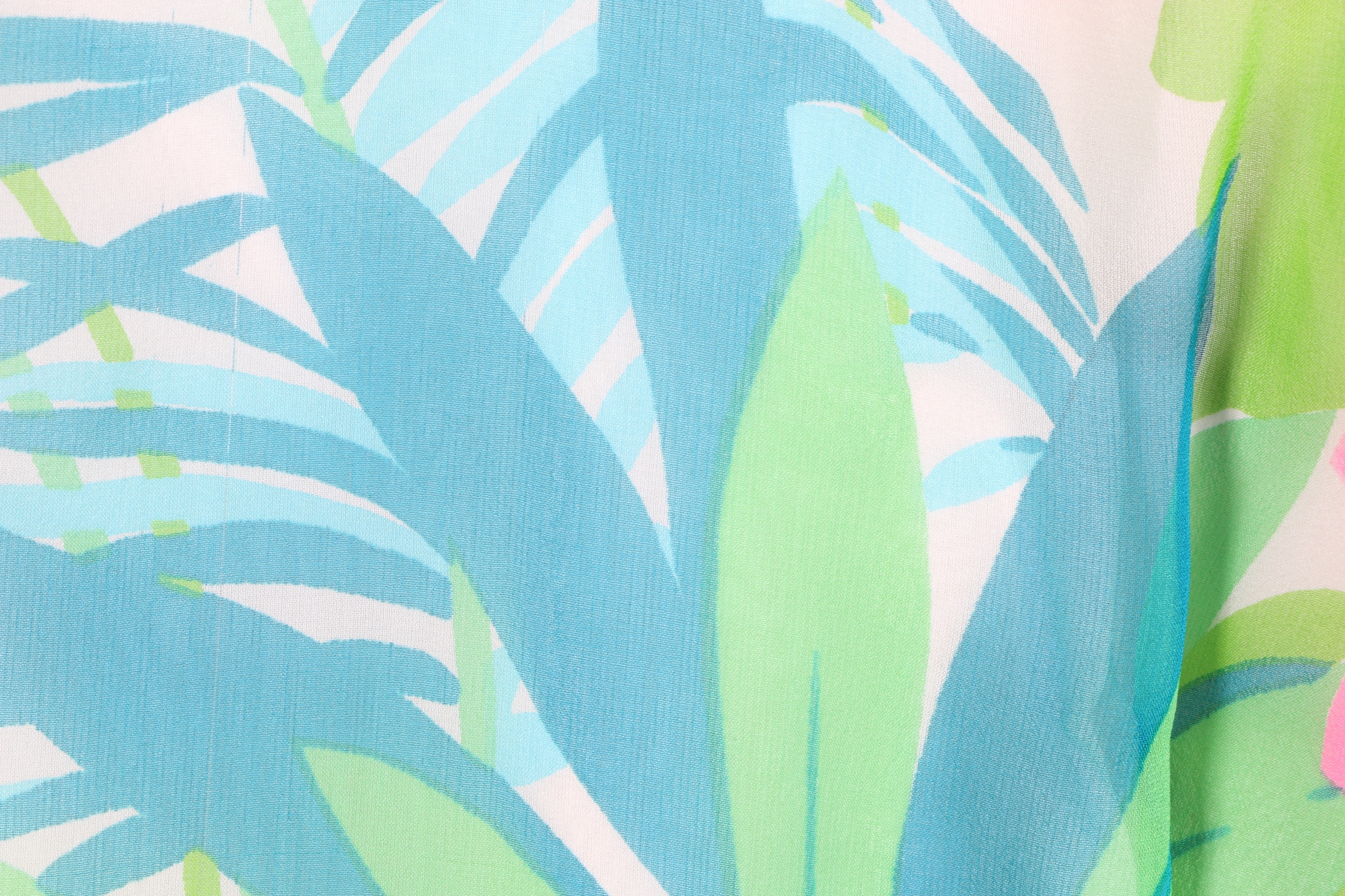 Circa 1970's Stanley Korshack Maxi Dress with Belt