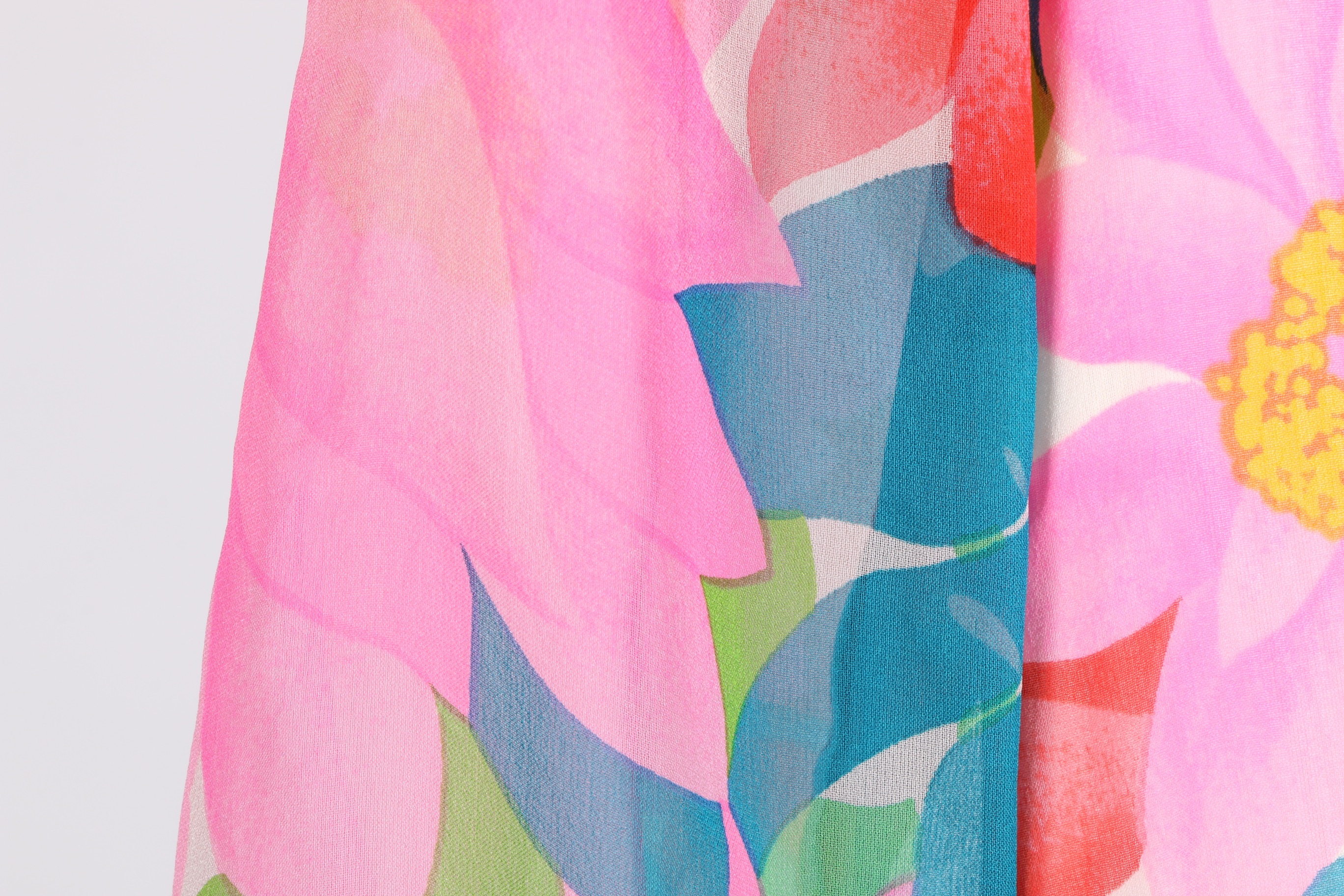 Circa 1970's Stanley Korshack Maxi Dress with Belt