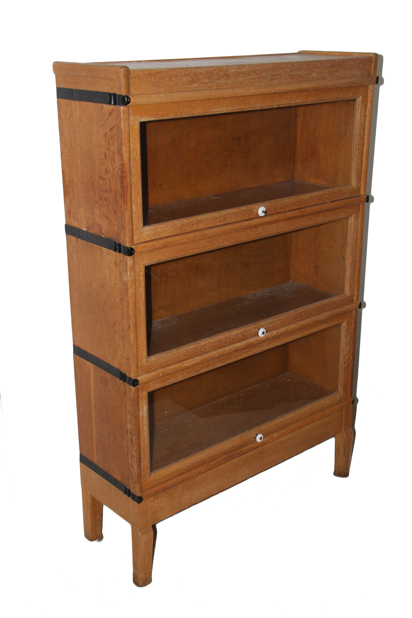 Oak Lawyer's Barrister Bookcase
