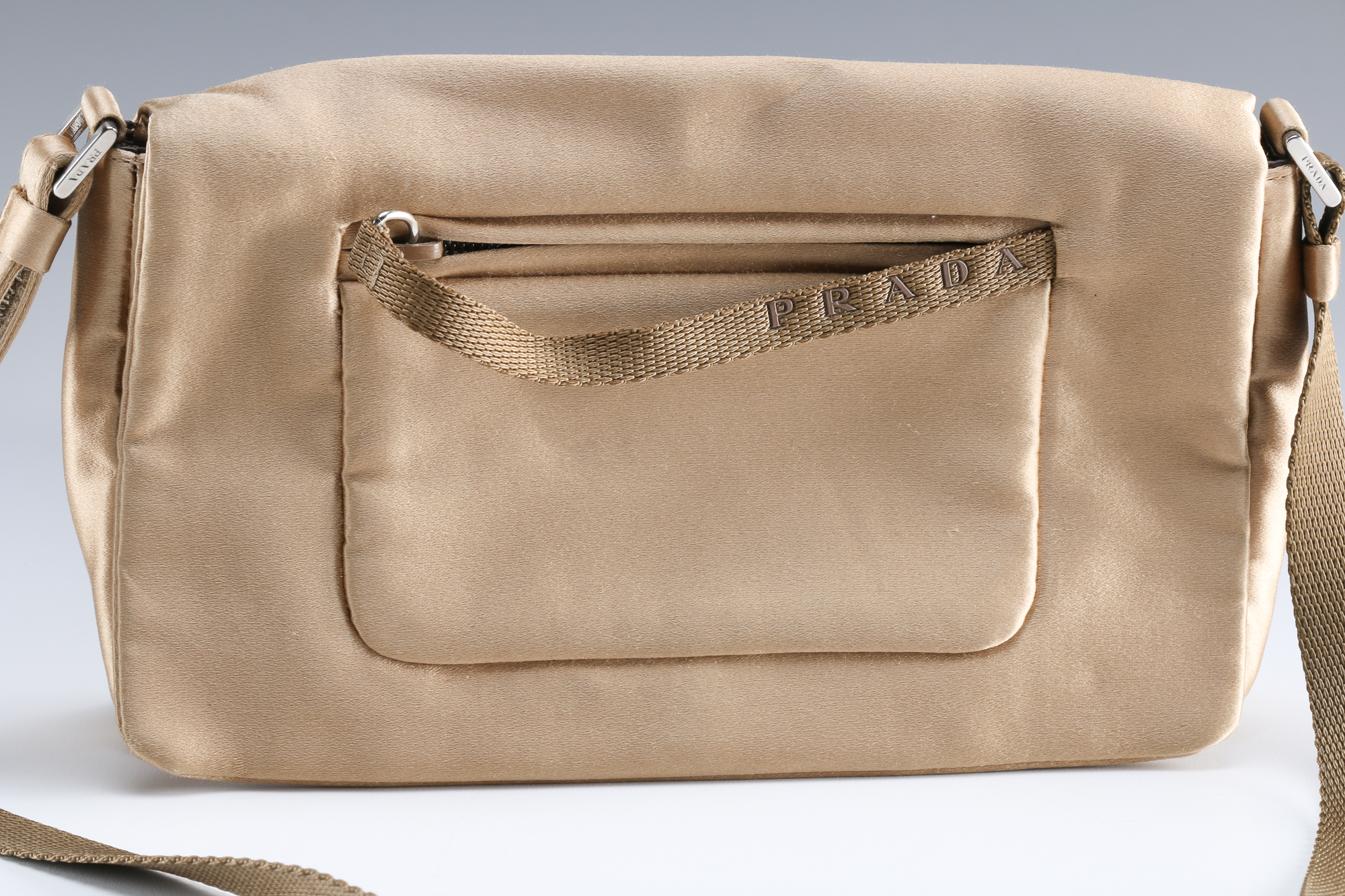 Prada Satin Shoulder Bag