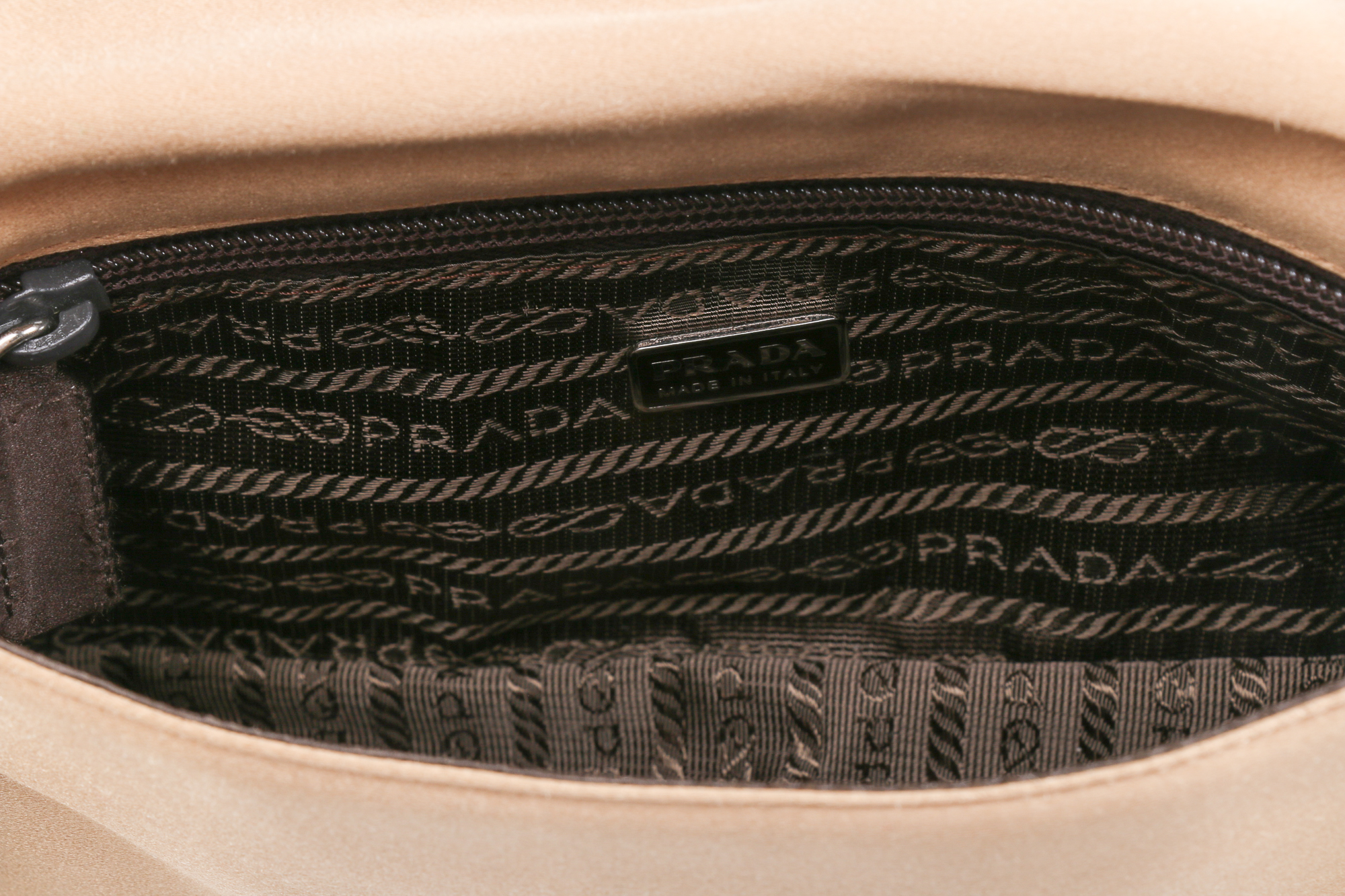 Prada Satin Shoulder Bag