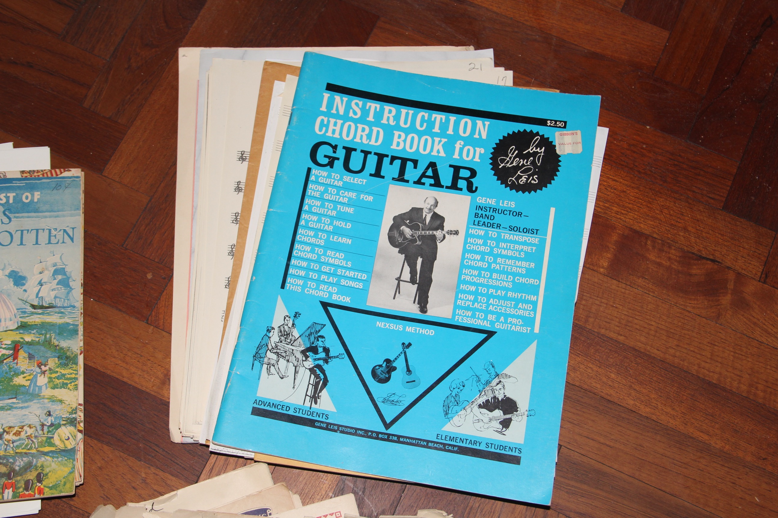 Collection of Vintage Sheet Music and Songbooks