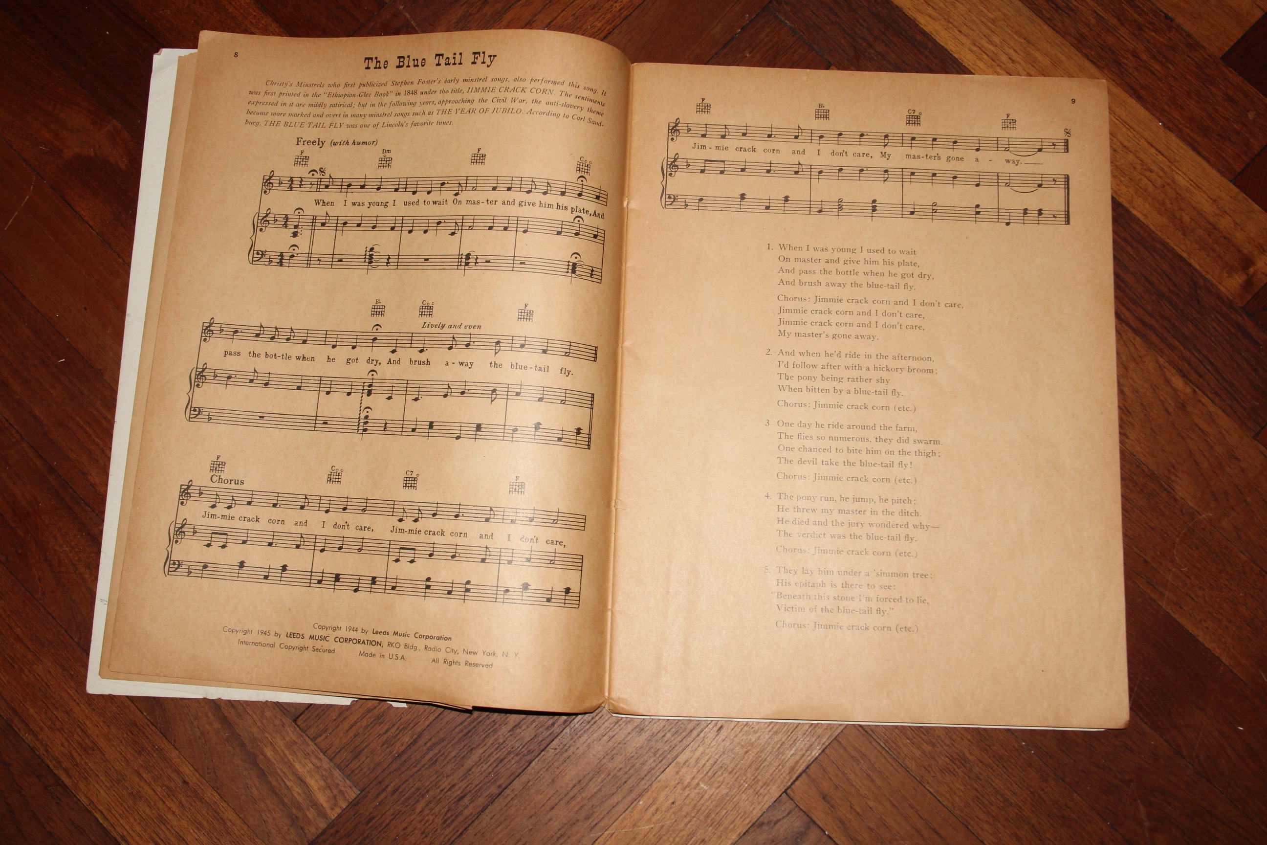Collection of Vintage Sheet Music and Songbooks