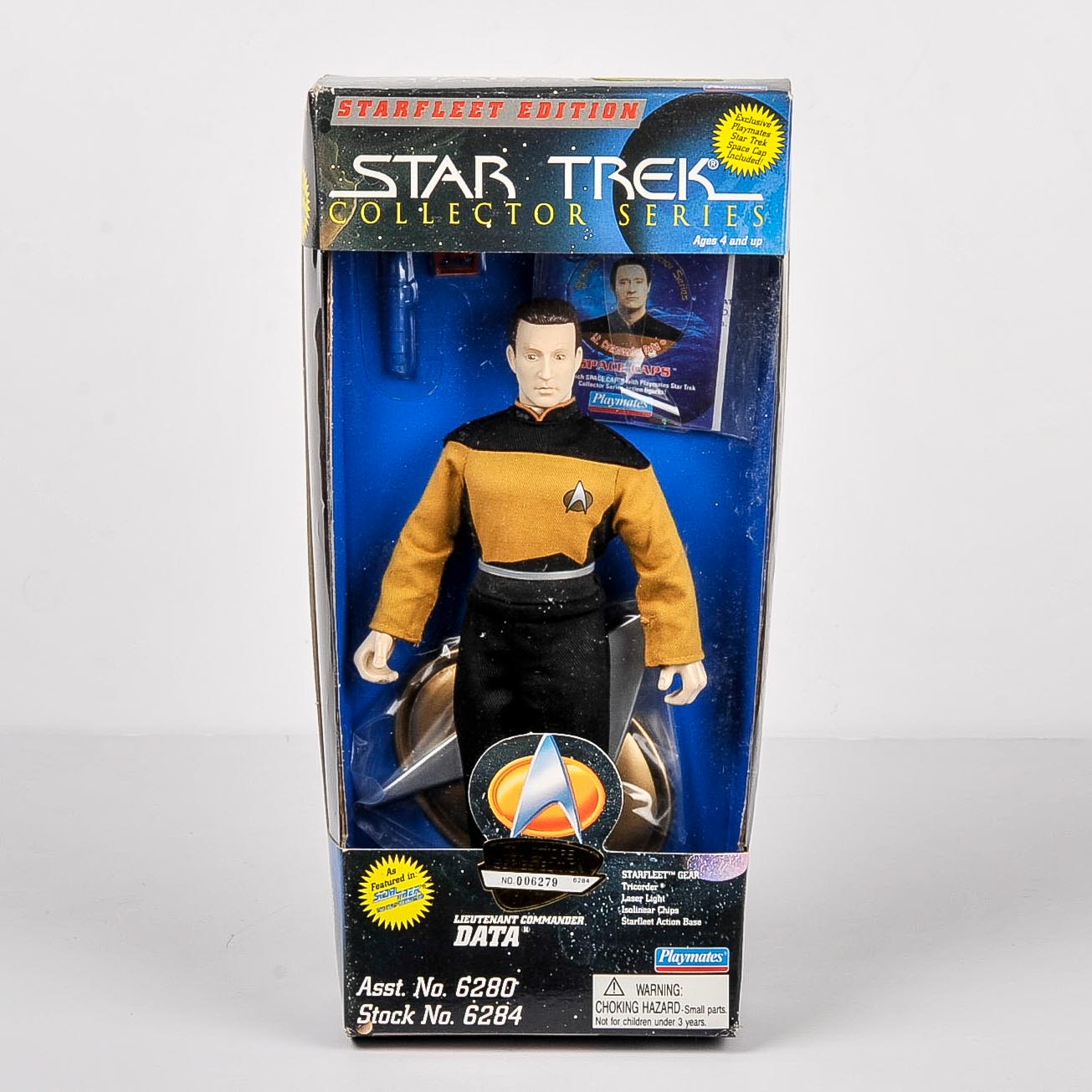 Star Trek the Next Generation Lieutenant Commander Data Doll
