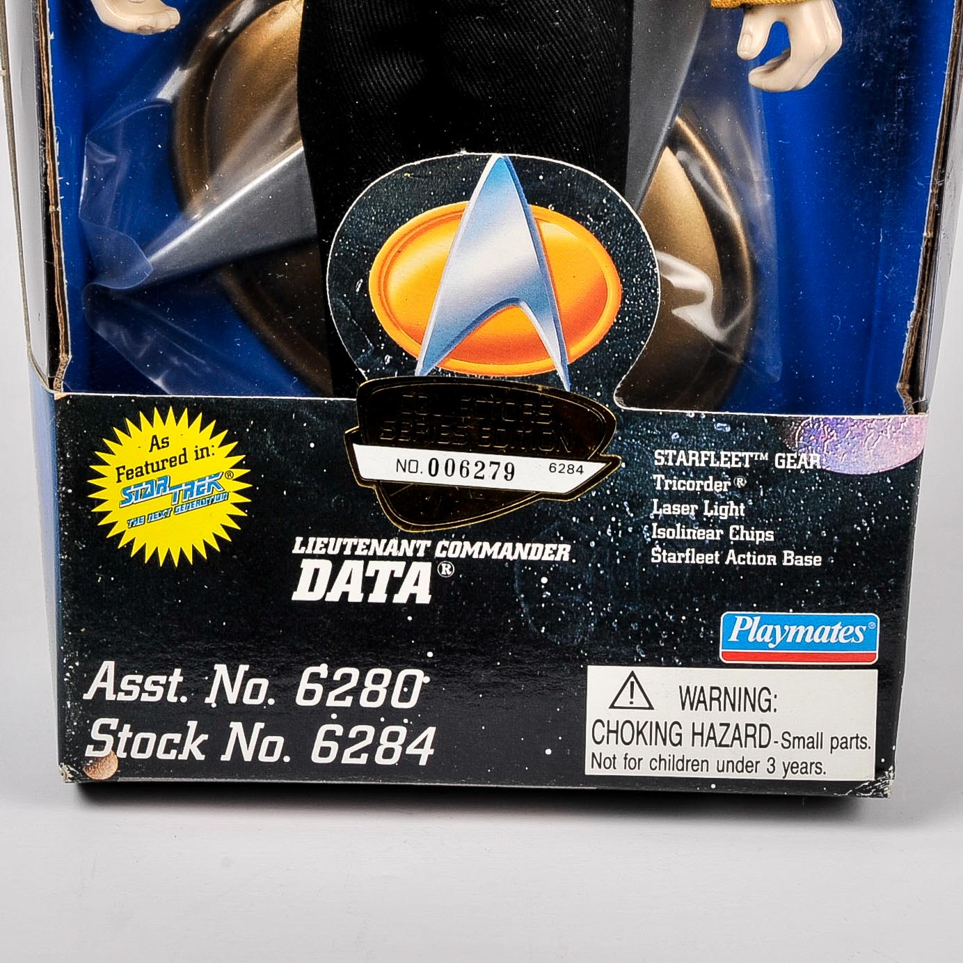 Star Trek the Next Generation Lieutenant Commander Data Doll