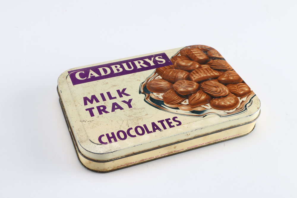 Vintage Cadbury Chocolate Tin Containers