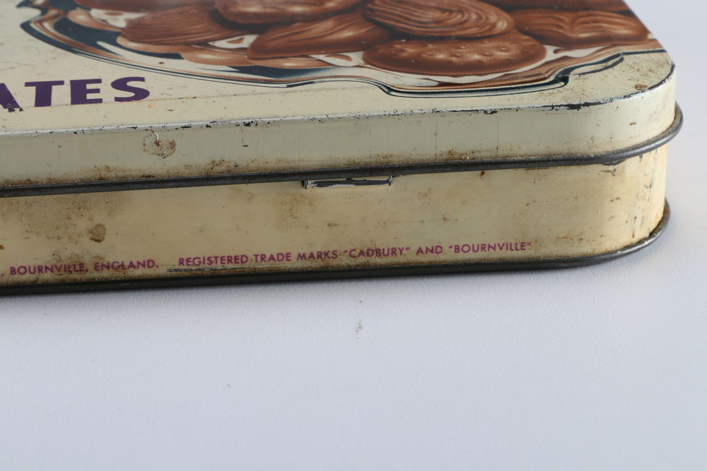 Vintage Cadbury Chocolate Tin Containers