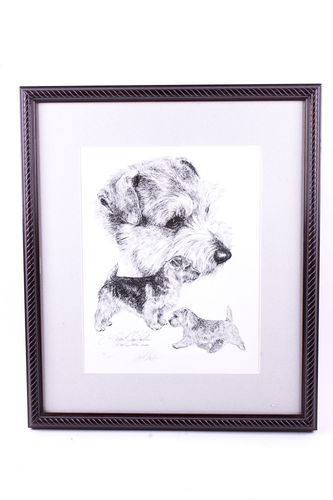 Limited Edition Lyn St.Clair Stubbs Signed Offset Lithograph