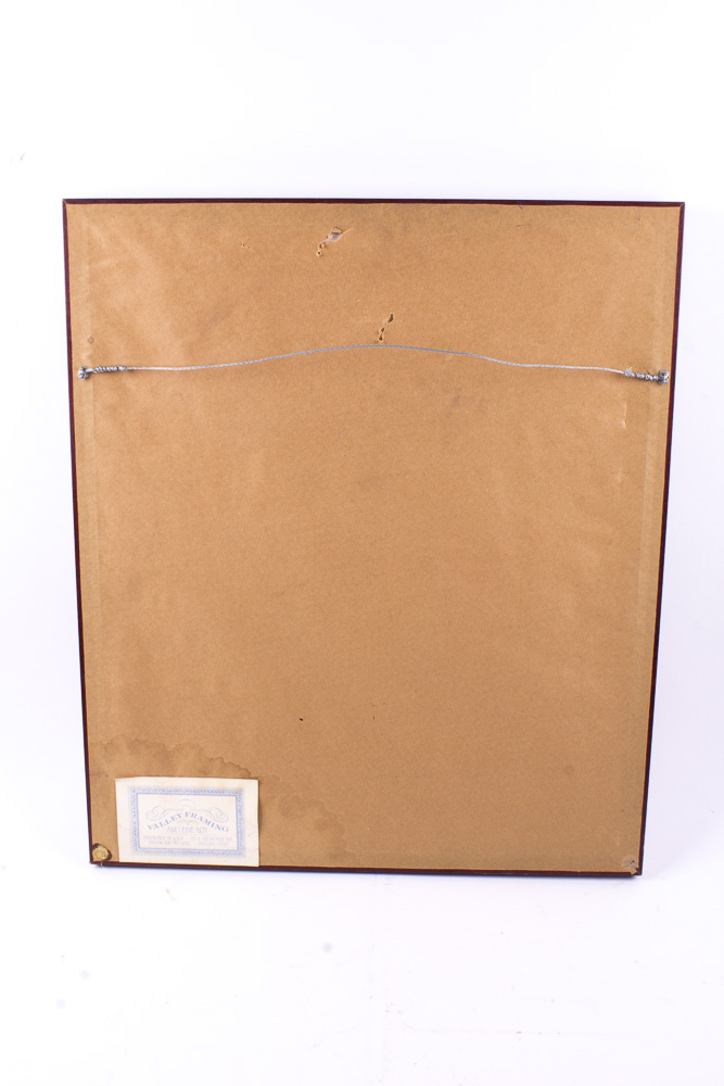 Limited Edition Lyn St.Clair Stubbs Signed Offset Lithograph