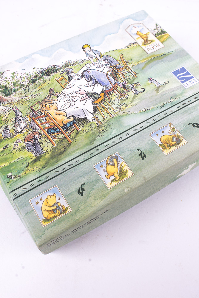 Lunt Winnie the Pooh Birthday Candle Holder Set