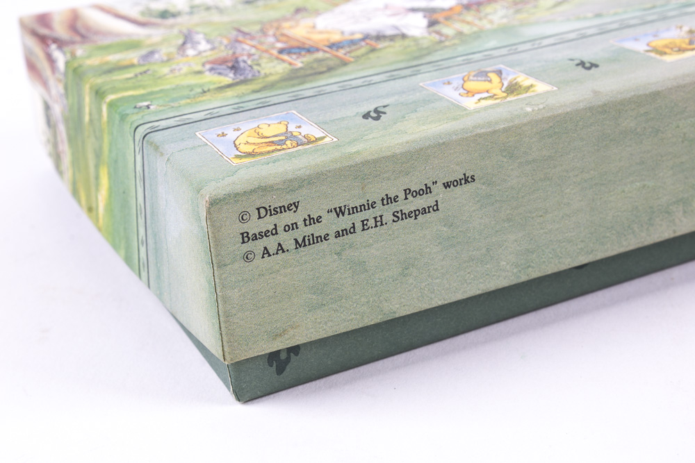 Lunt Winnie the Pooh Birthday Candle Holder Set