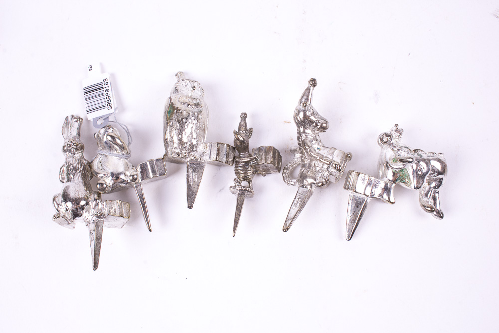 Lunt Winnie the Pooh Birthday Candle Holder Set