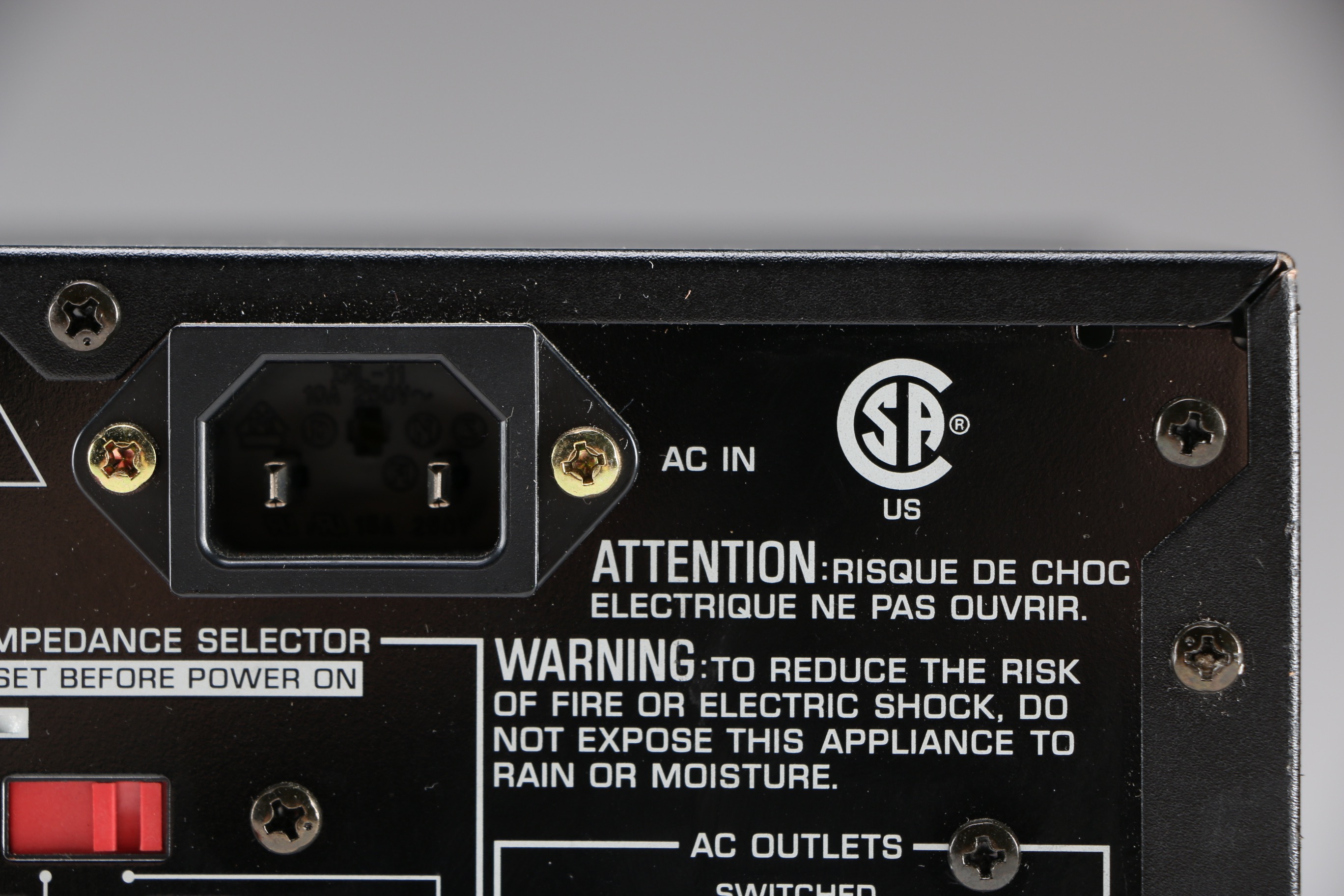 Yamaha RX-V2200 Stereo Receiver