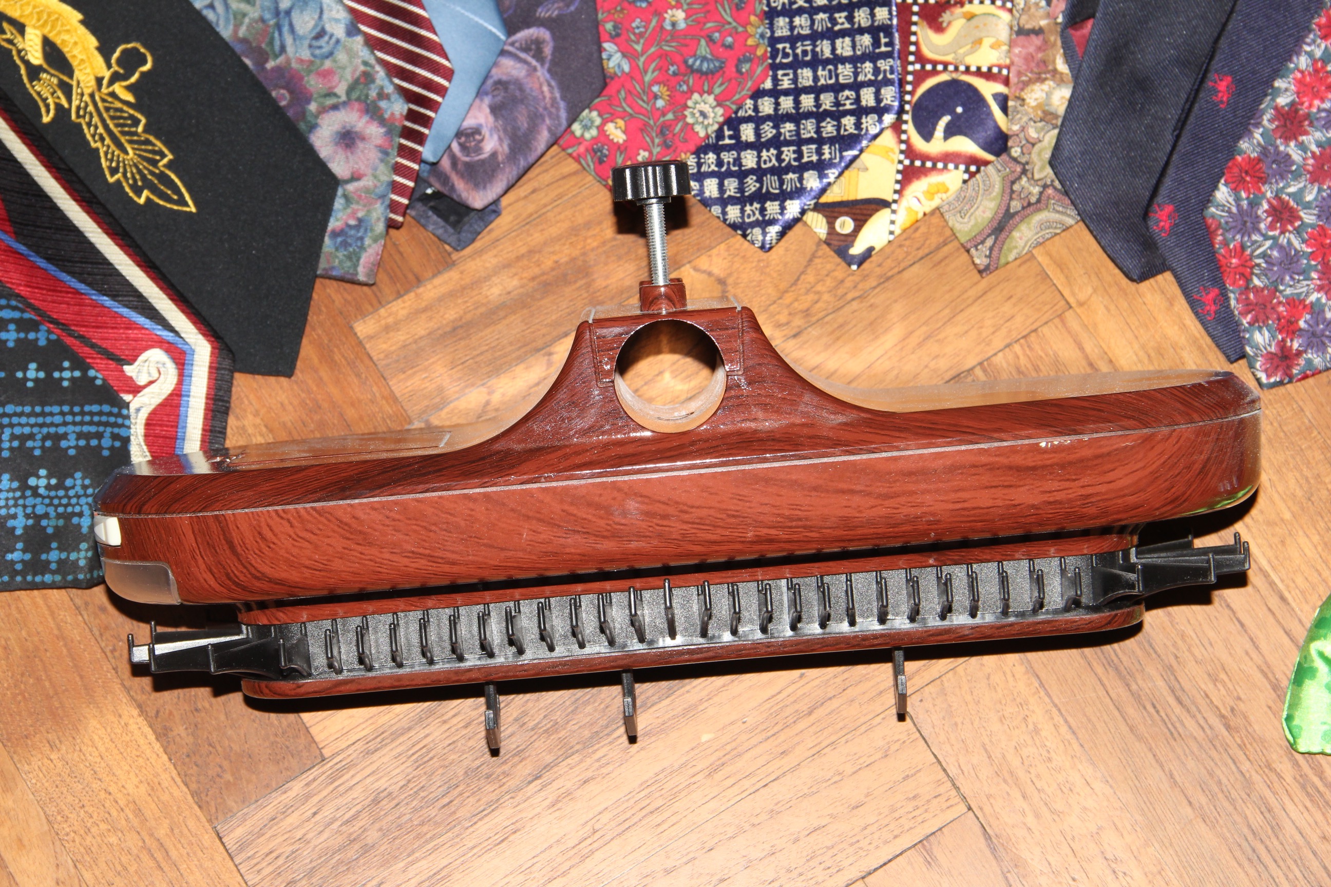 Men's Neckties and Motorized Tie Rack