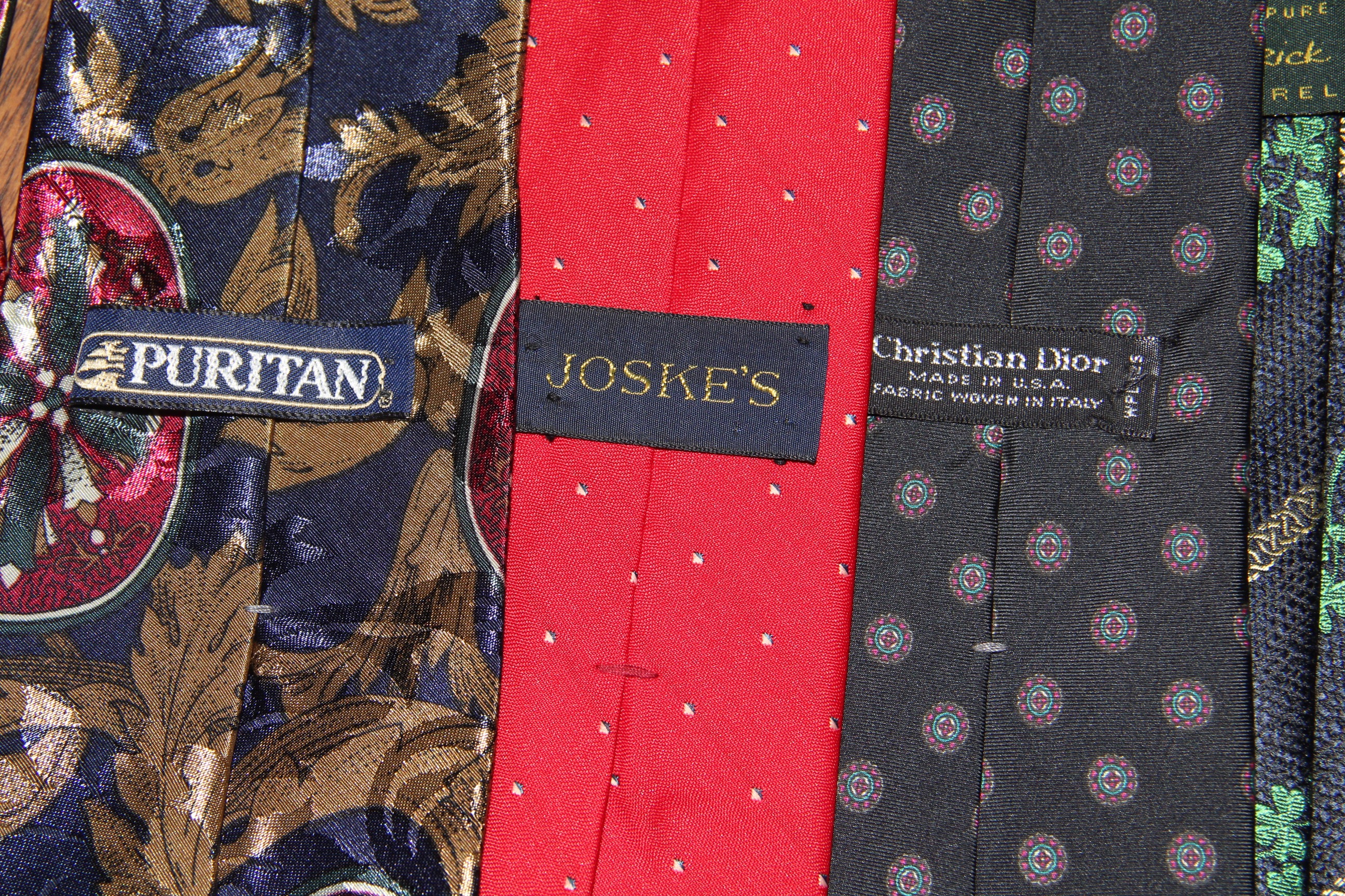 Men's Neckties and Motorized Tie Rack