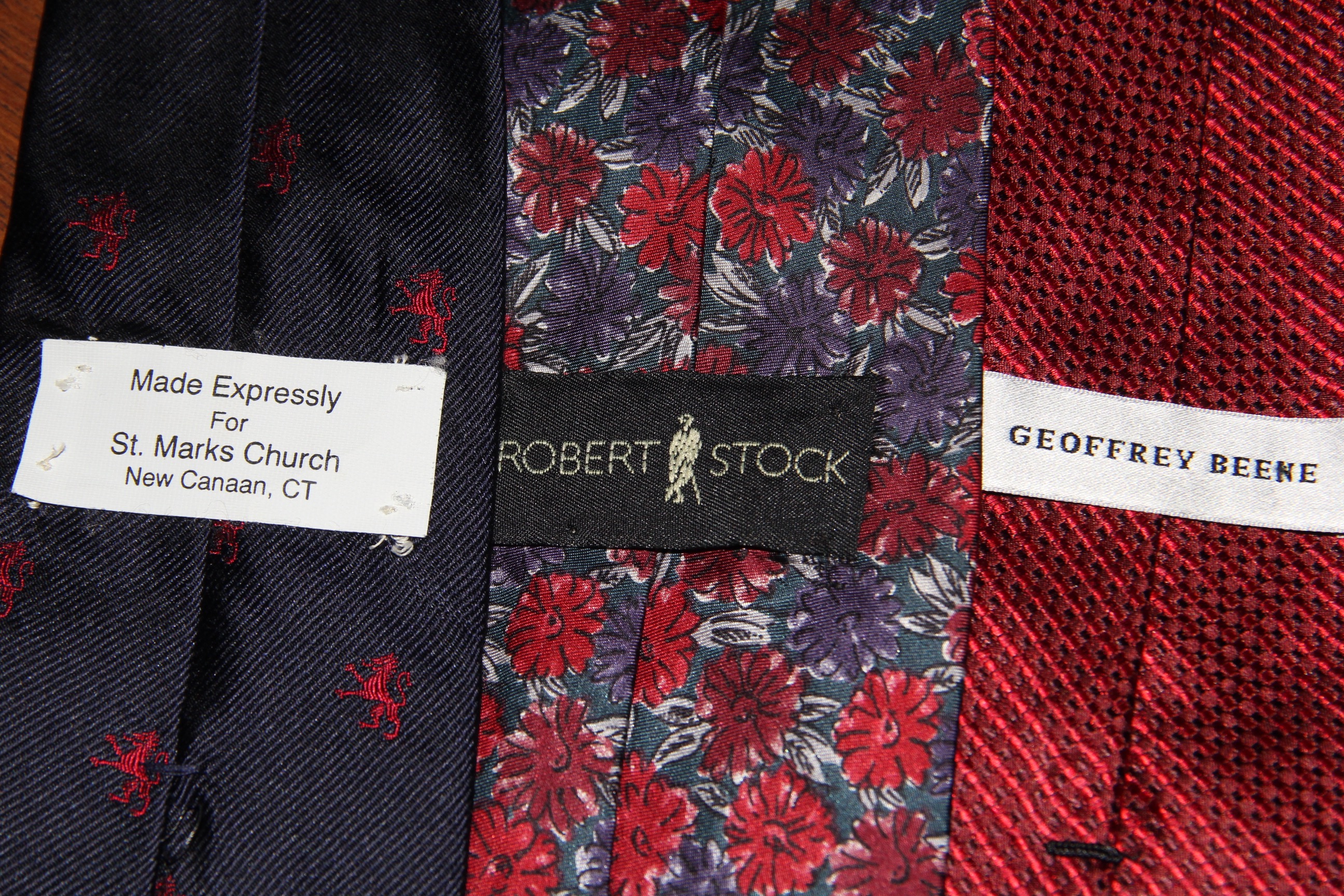 Men's Neckties and Motorized Tie Rack