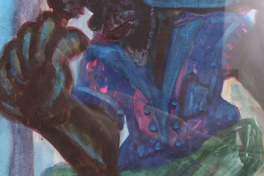 Original Watercolor Painting by Sam Infiniti