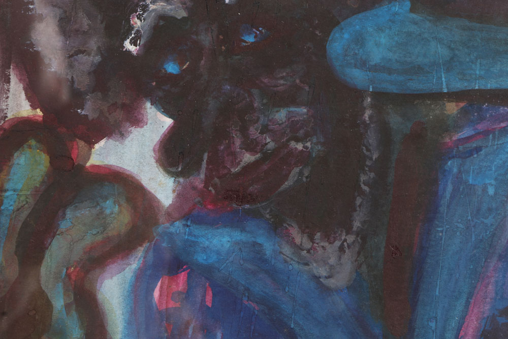 Original Watercolor Painting by Sam Infiniti