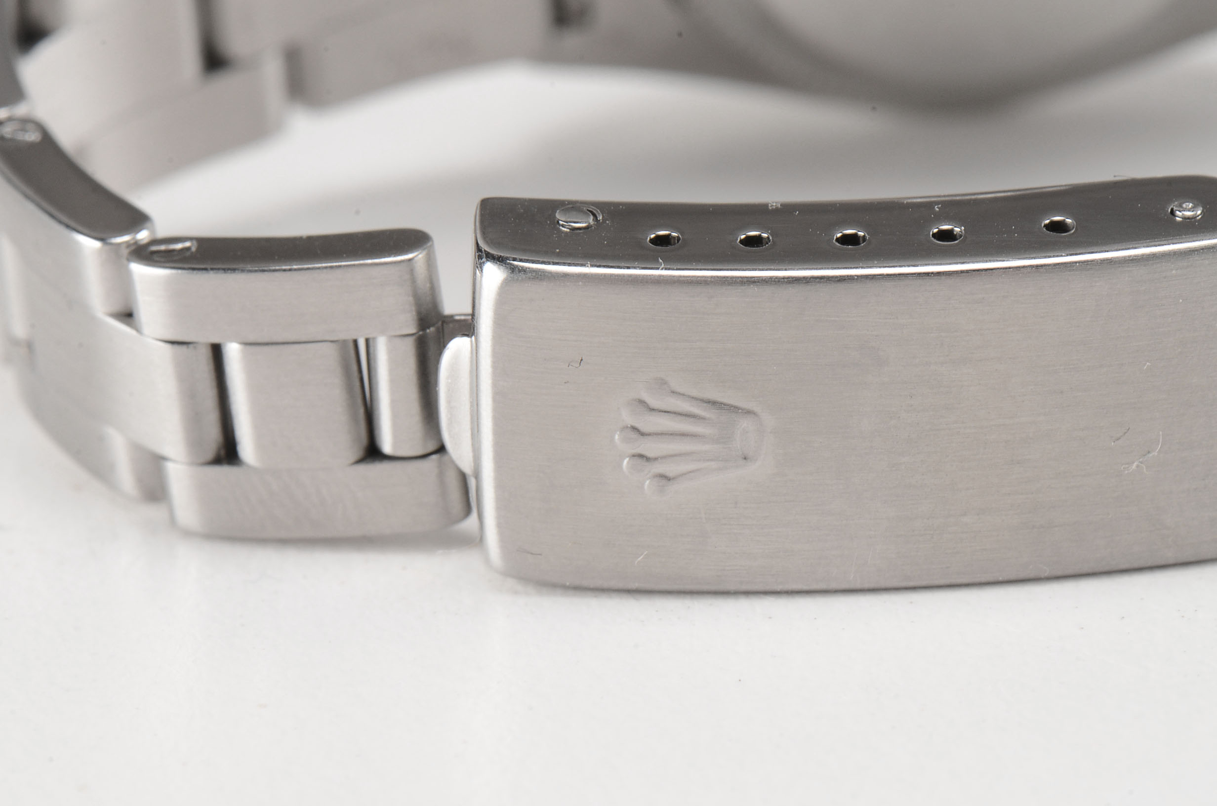 Women's Rolex Perpetual Date Stainless Steel Silver Index Oyster Perpetual Date Watch