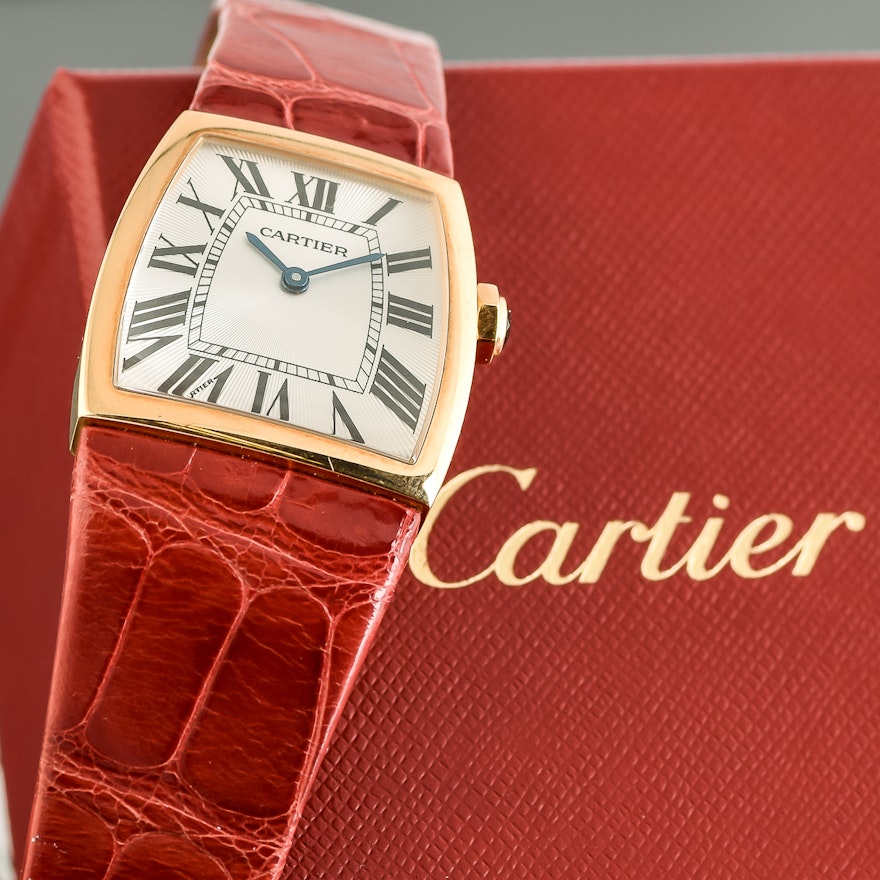 Cartier 18K Rose Gold La Dona Watch