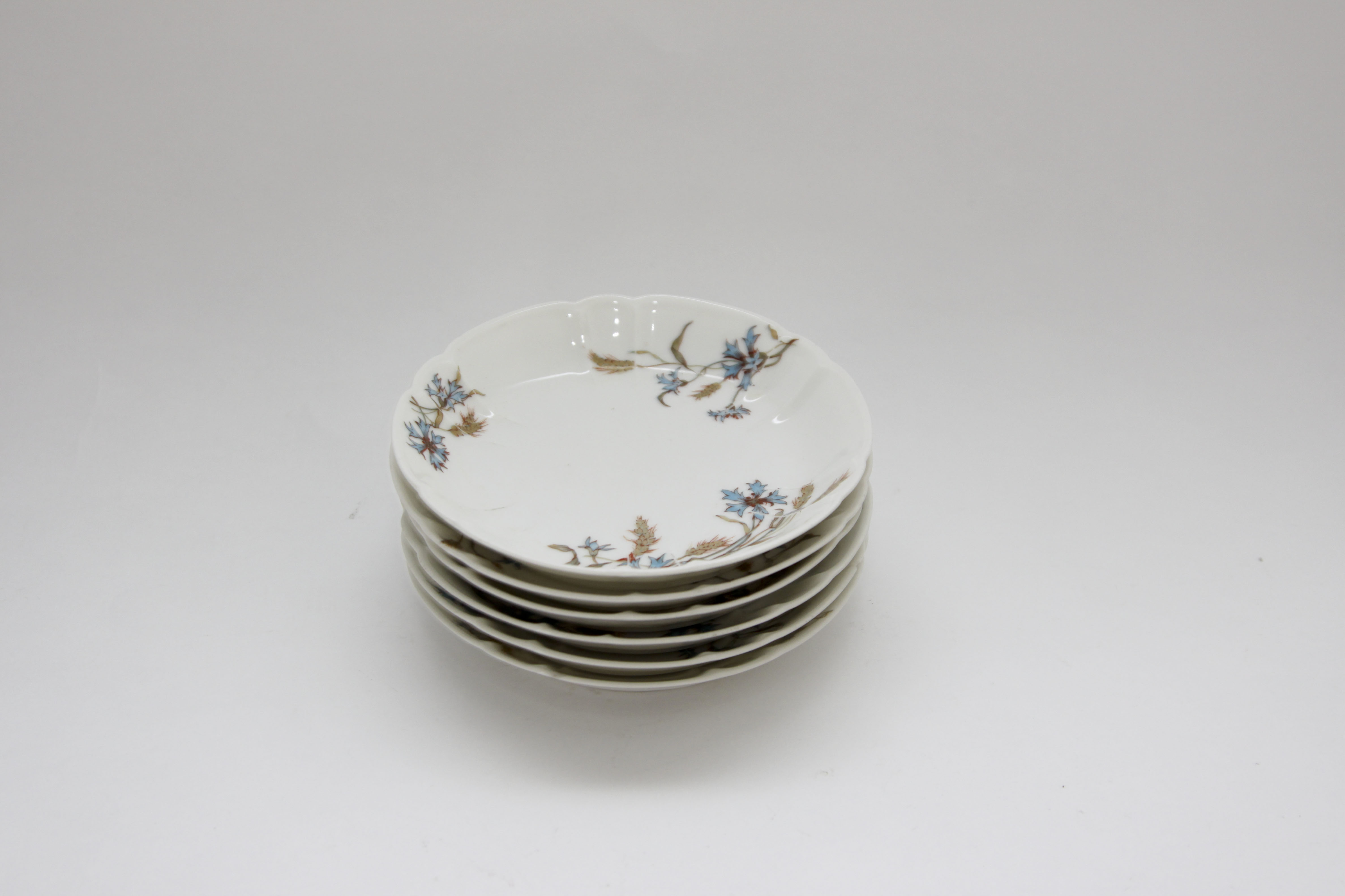 Vintage Blue and White China Including Haviland French Limoges