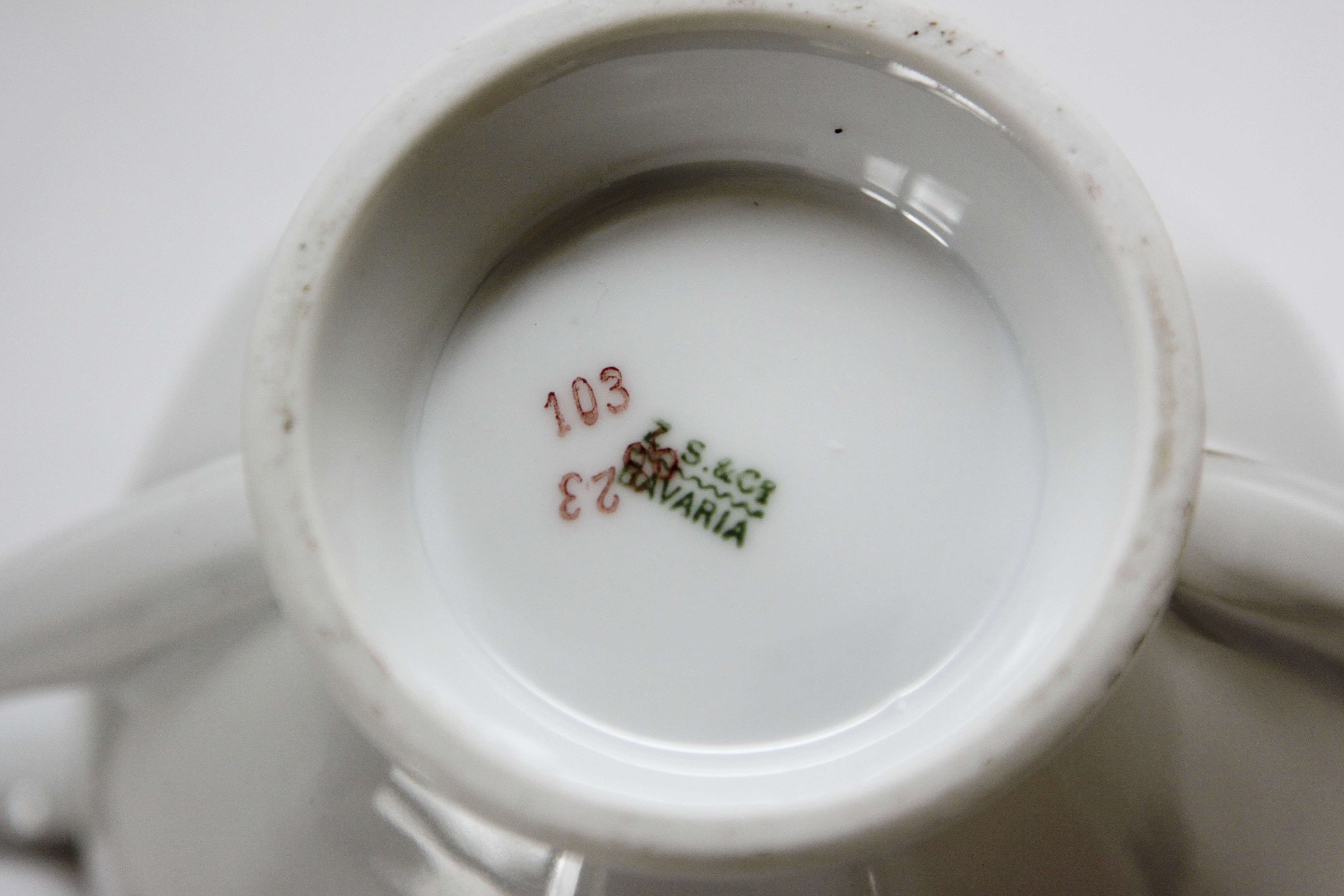 Vintage Blue and White China Including Haviland French Limoges