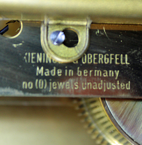 Kieninger & Obergfell Kundo 400-Day Anniversary Clock