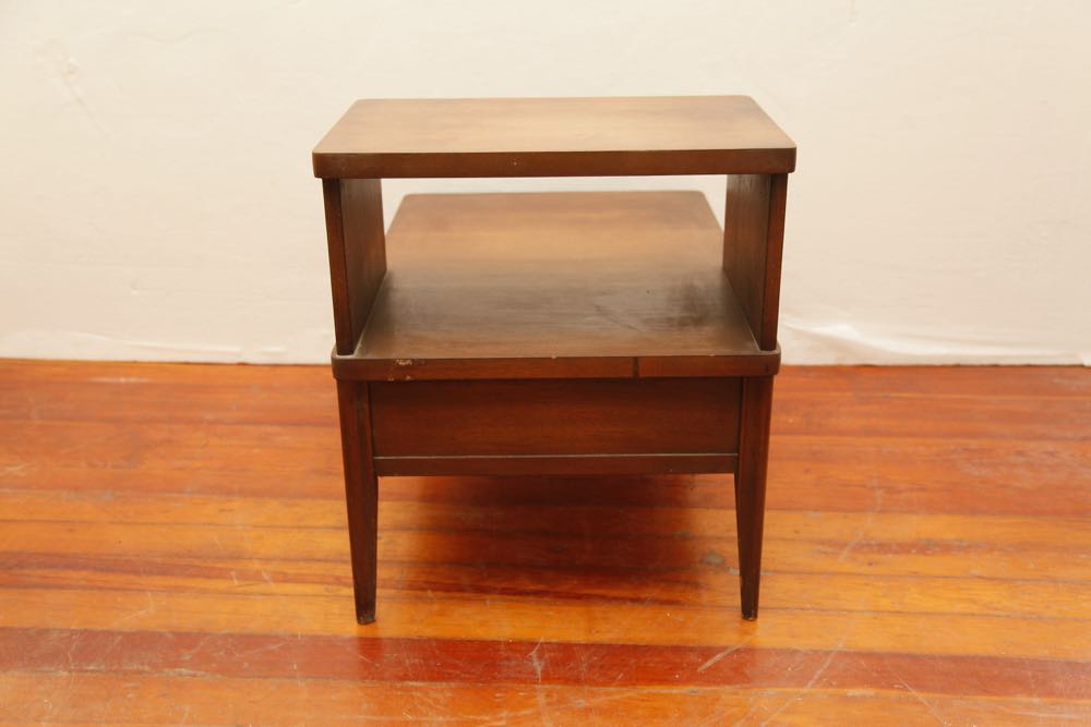 Vintage Two-Tiered End Table