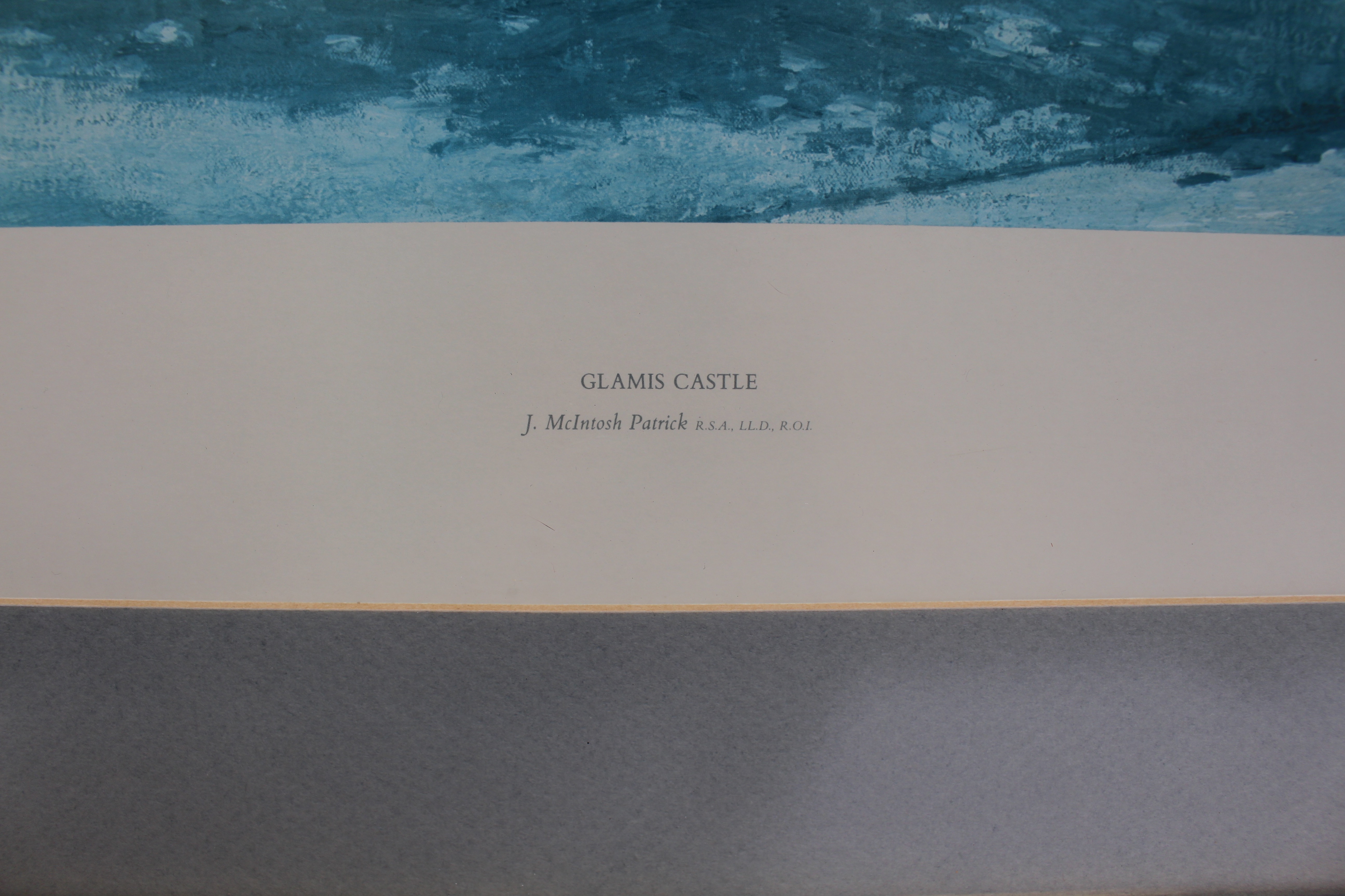 J. McIntosh Patrick Signed Limited Edition Offset Lithograph