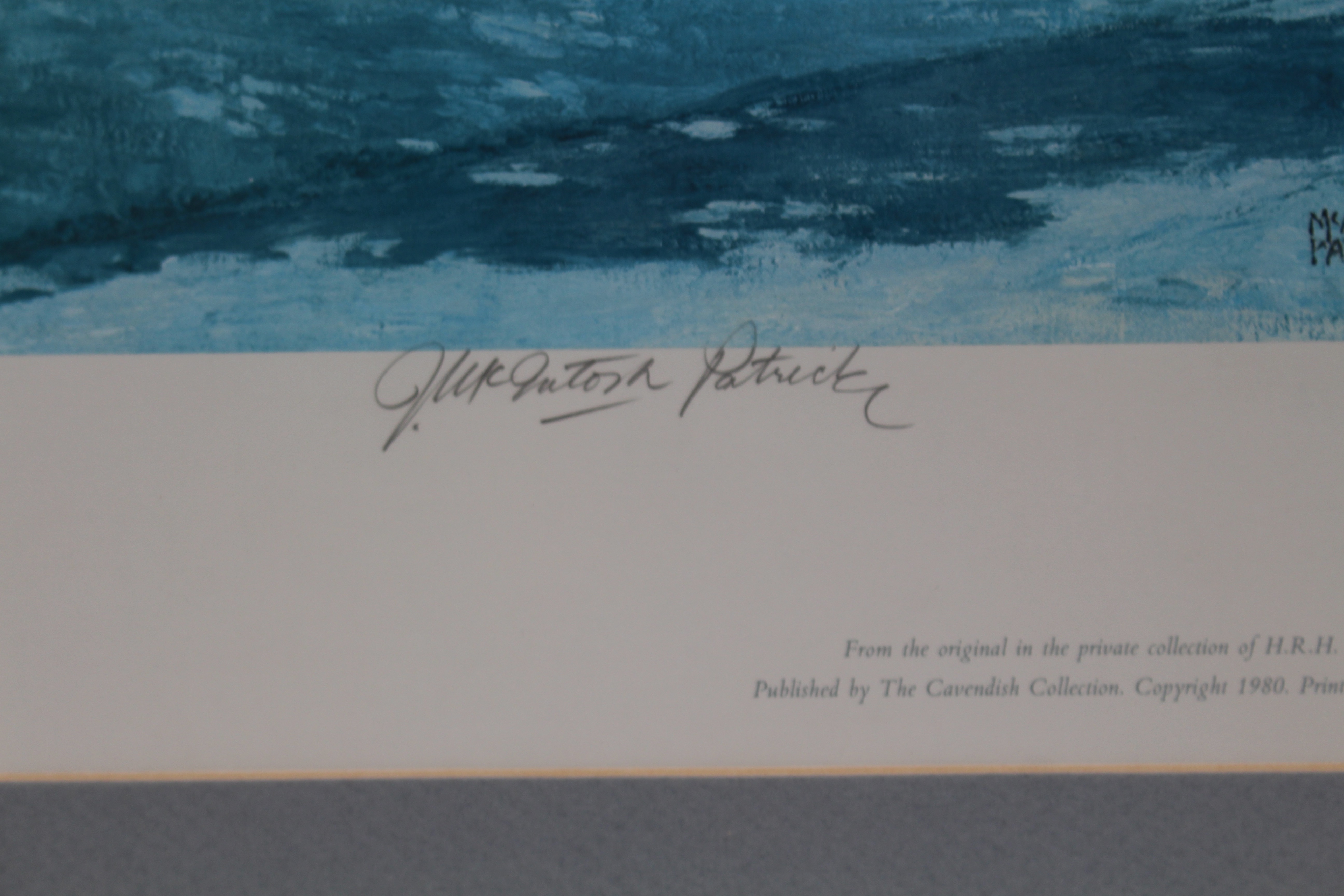 J. McIntosh Patrick Signed Limited Edition Offset Lithograph