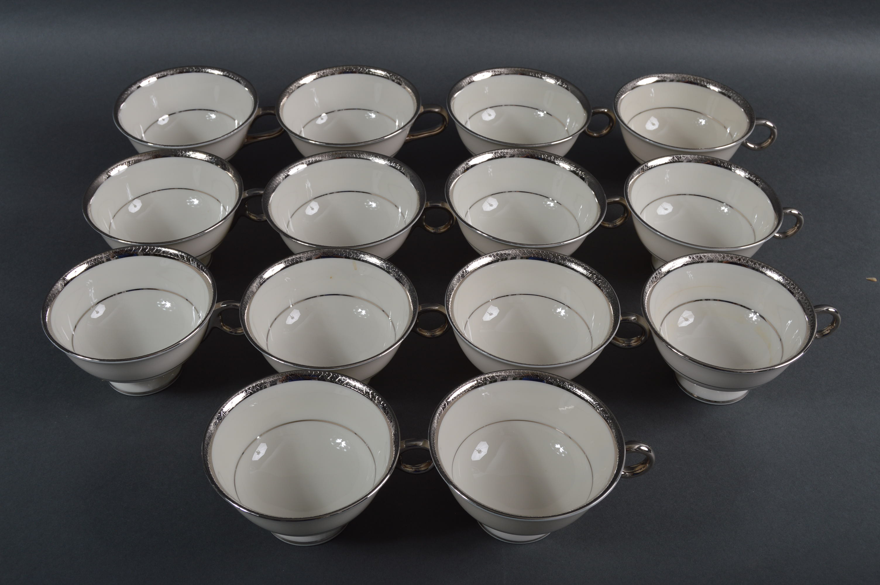 Theodore Haviland China Set in "Shelton" Pattern