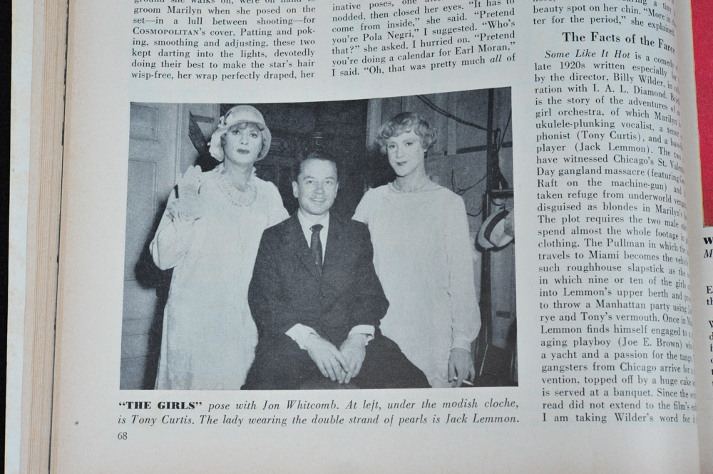 Vintage Marilyn Monroe Cover Magazines