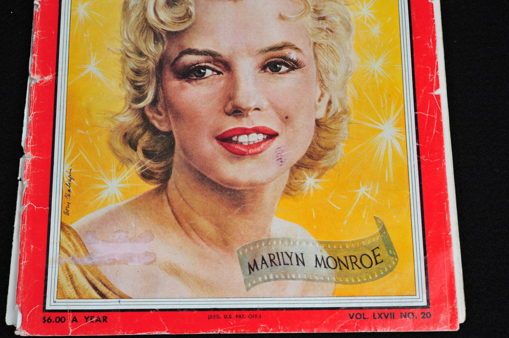Vintage Marilyn Monroe Cover Magazines