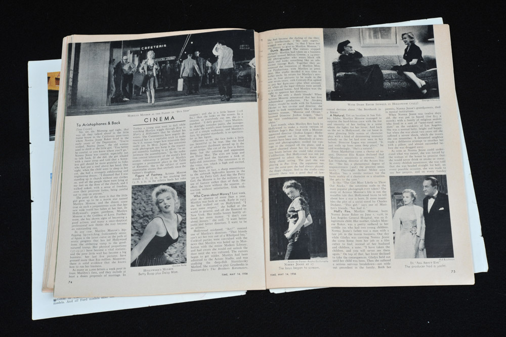 Vintage Marilyn Monroe Cover Magazines