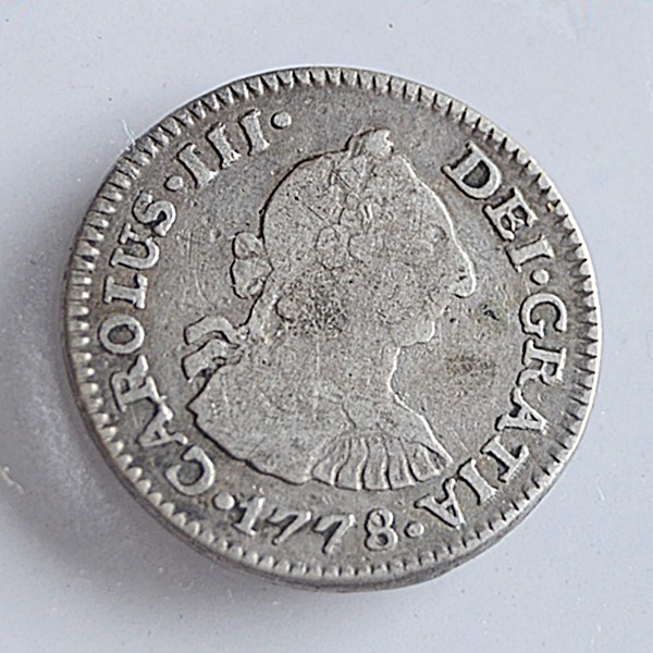 1778 Spanish Colonial Silver 'Picayune' Coin