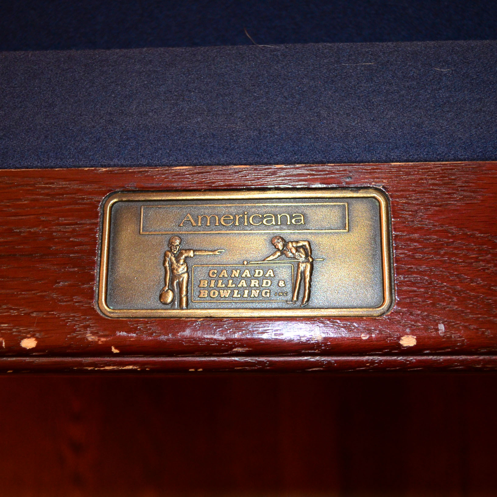 "Americana" Billiard Table by Canada Billiard & Bowling Inc.