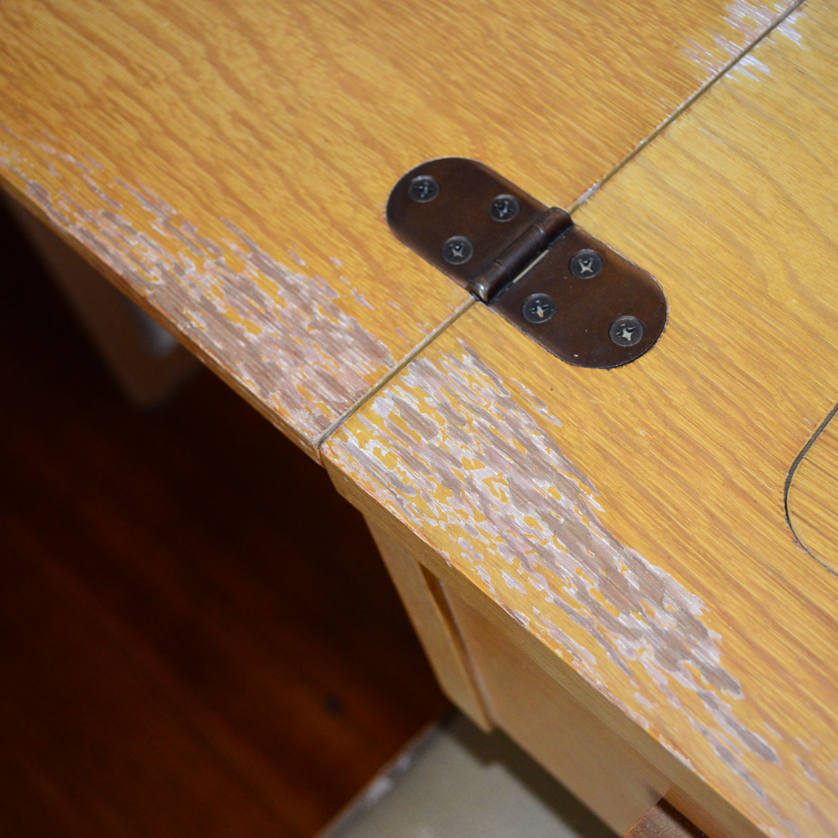 Vintage Singer 301 Sewing Machine & Vintage Cabinet