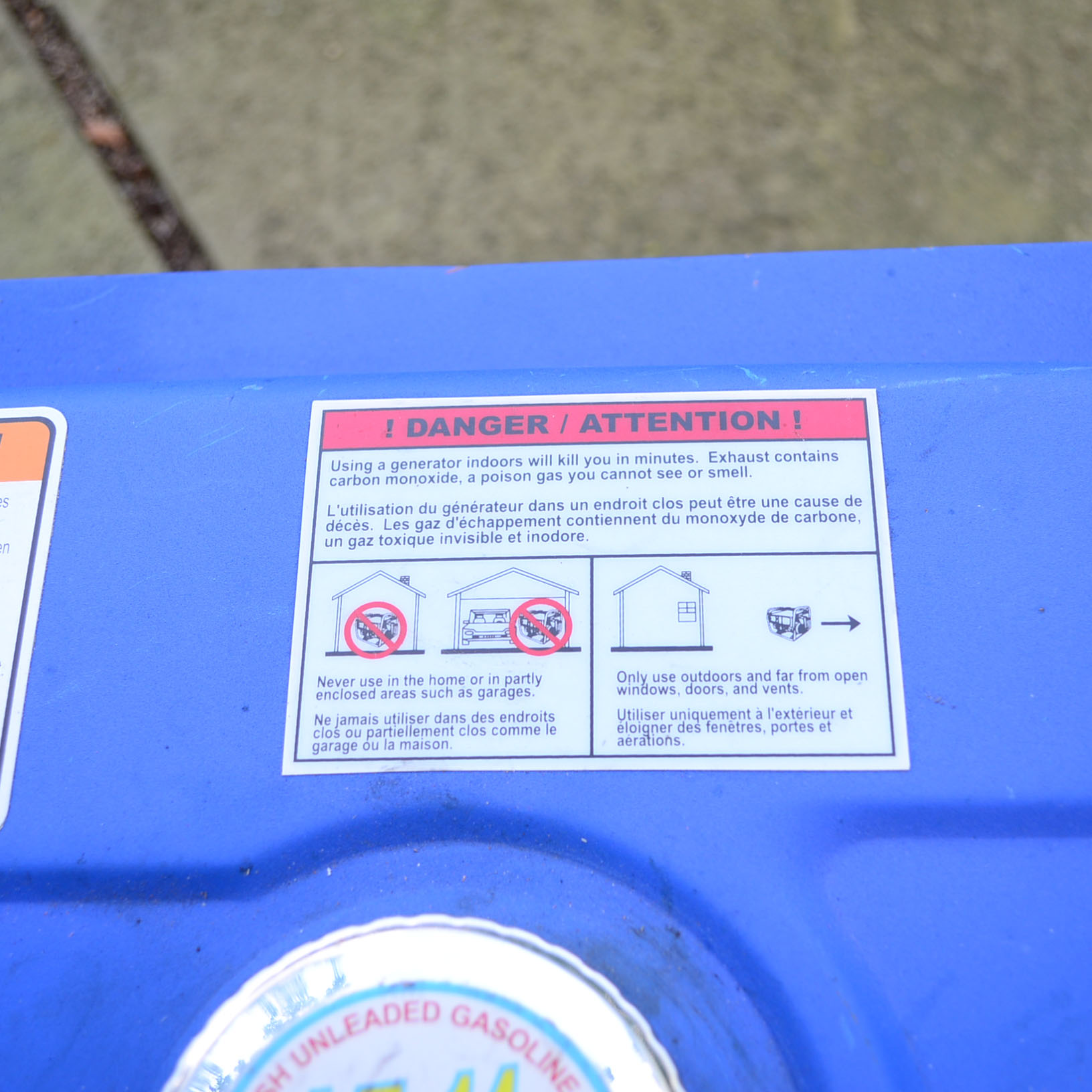 ETQ Gasoline Powered Portable Generator