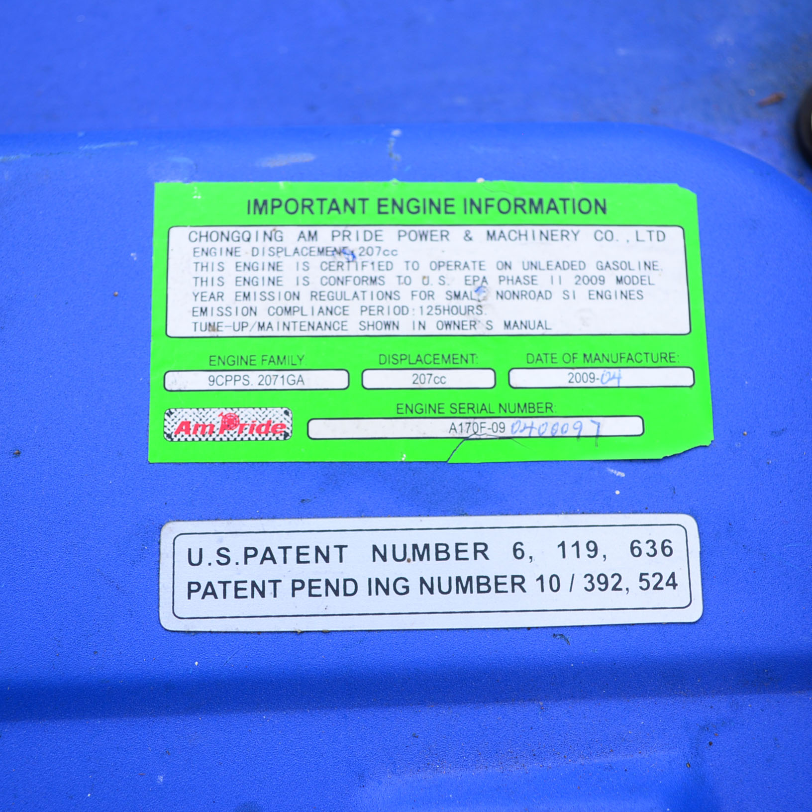 ETQ Gasoline Powered Portable Generator