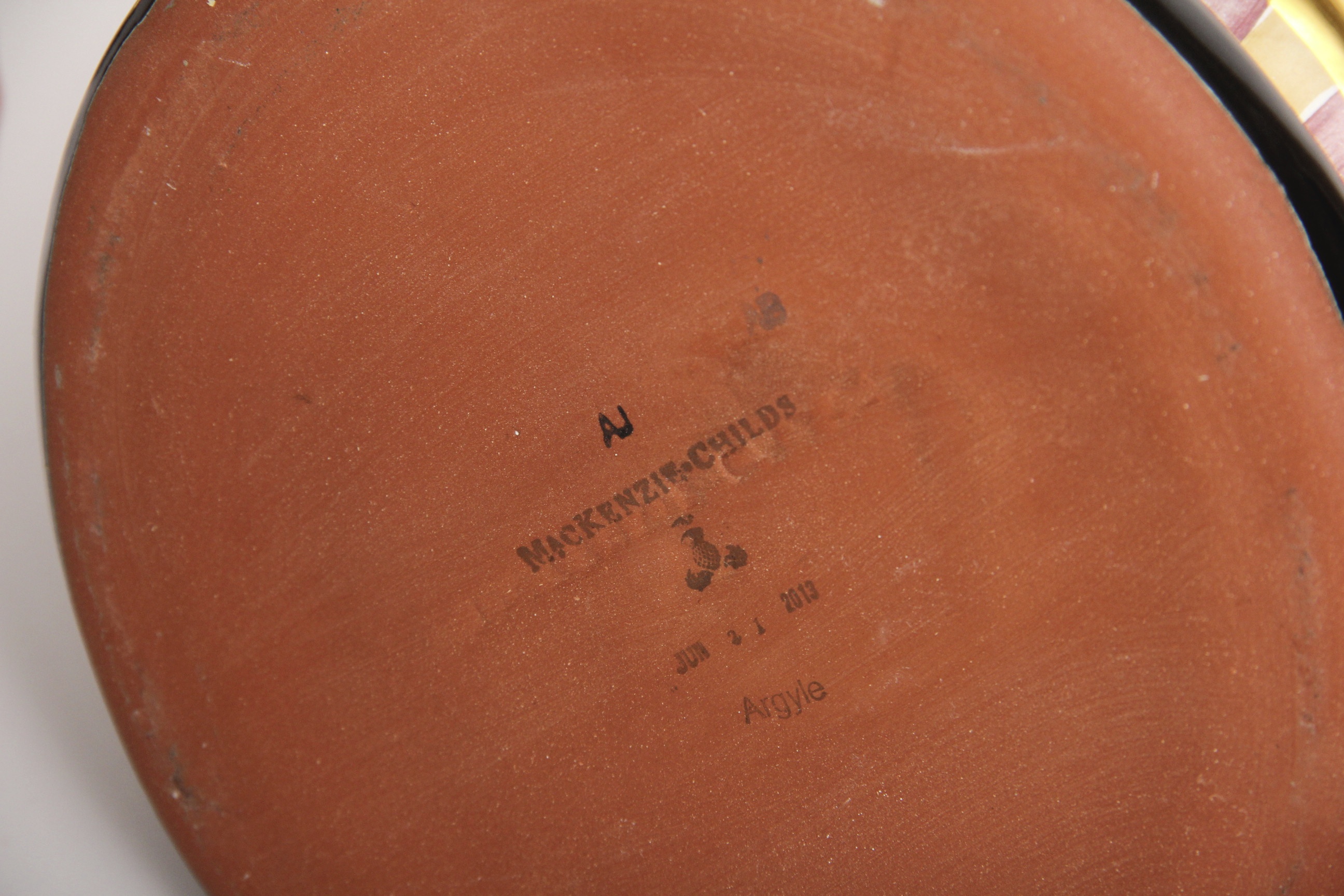 Trio of Mackenzie Childs Canisters