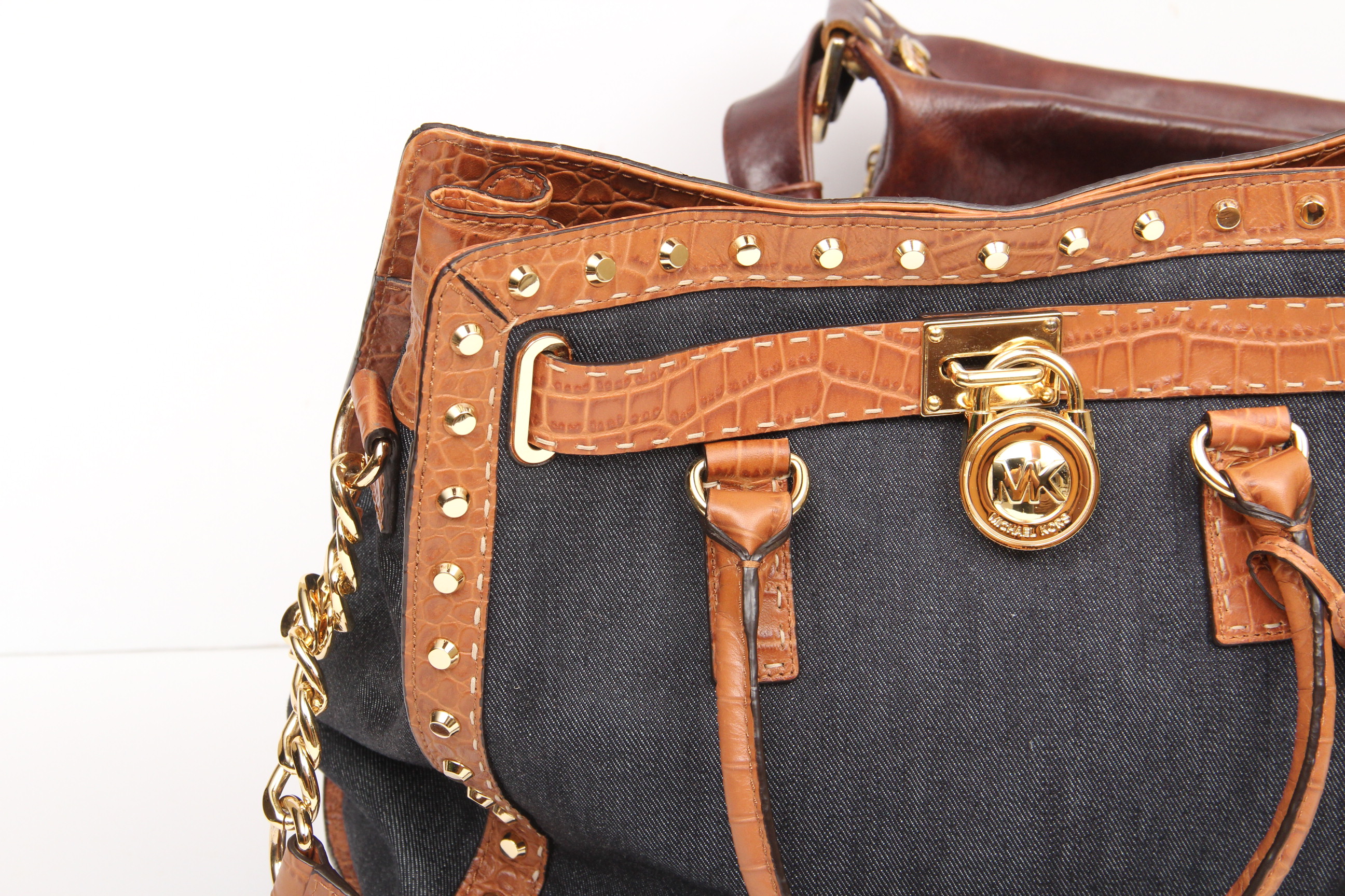 Michael Kors "Hamilton" Bag and Marino Orlandi Leather Purse