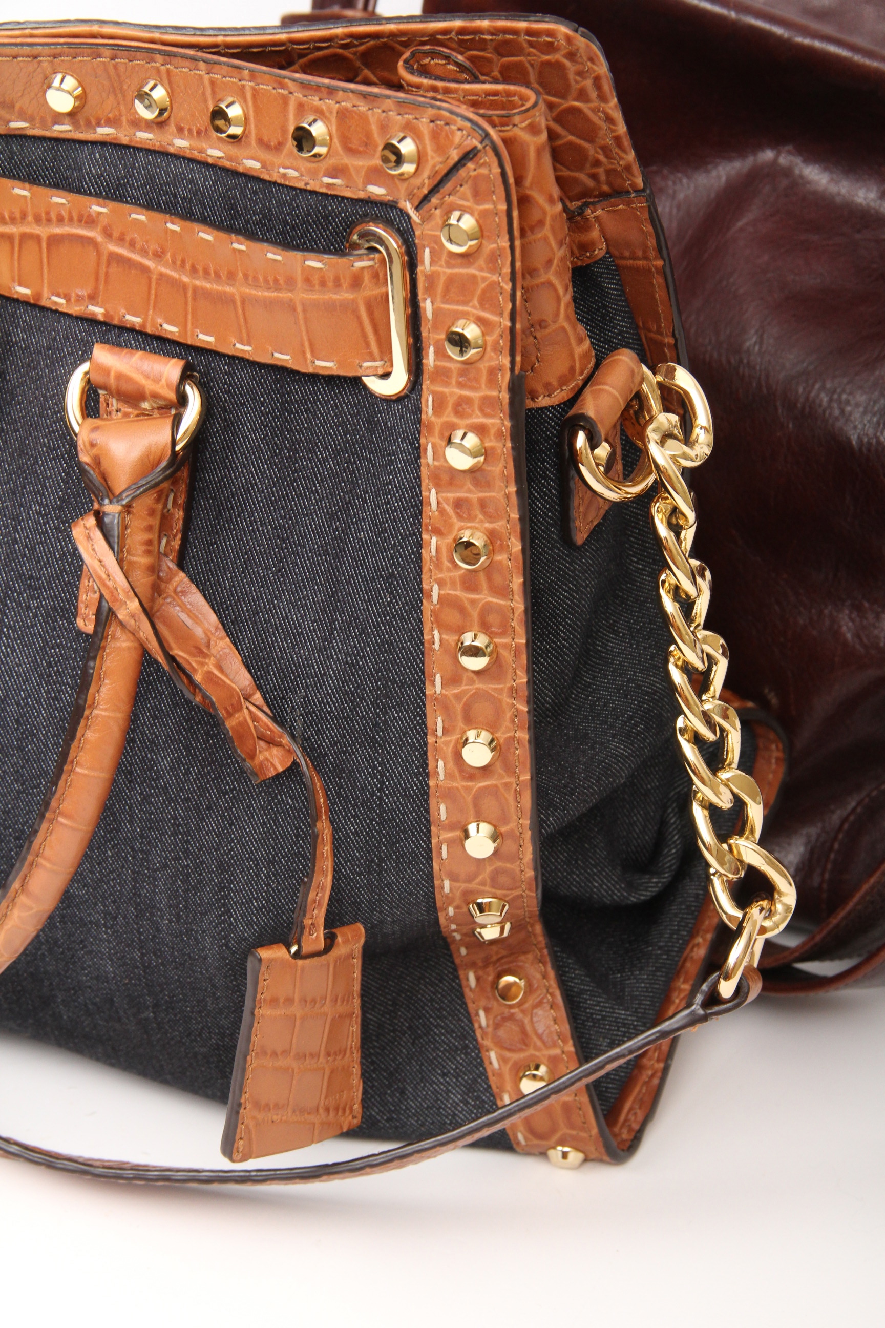 Michael Kors "Hamilton" Bag and Marino Orlandi Leather Purse