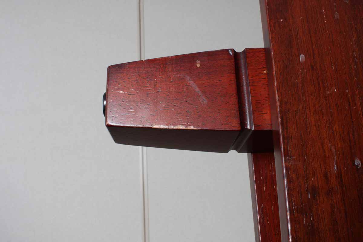 Bombay Furniture Queen Size Tufted MicroSuede Bed