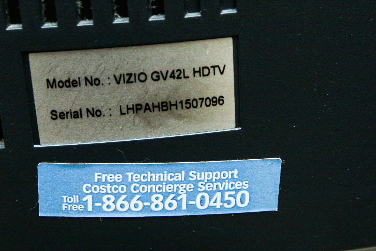 42" Vizio Gallevia Liquid Crystal HDTV and Stand