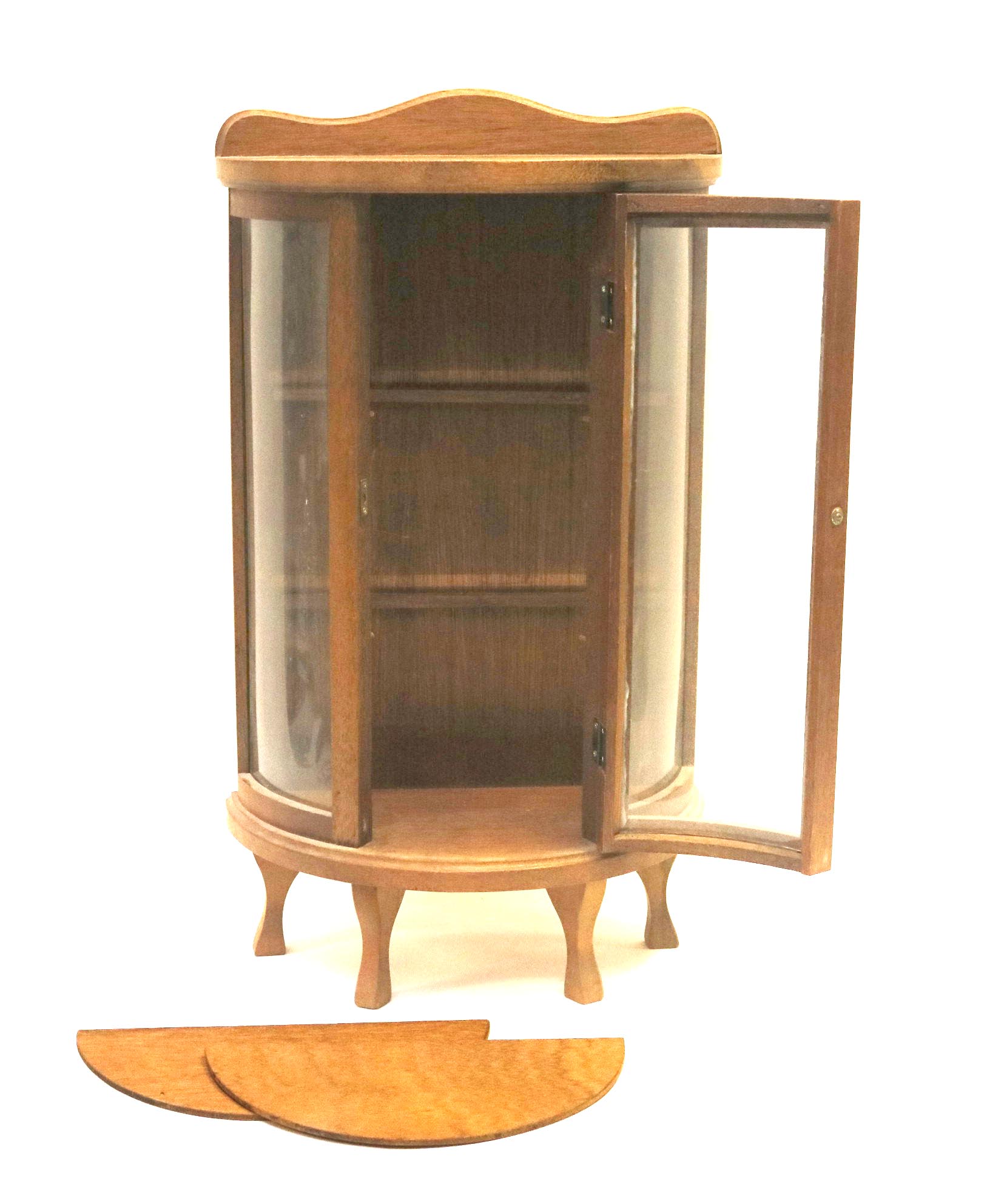 A Miniature Book Cabinet