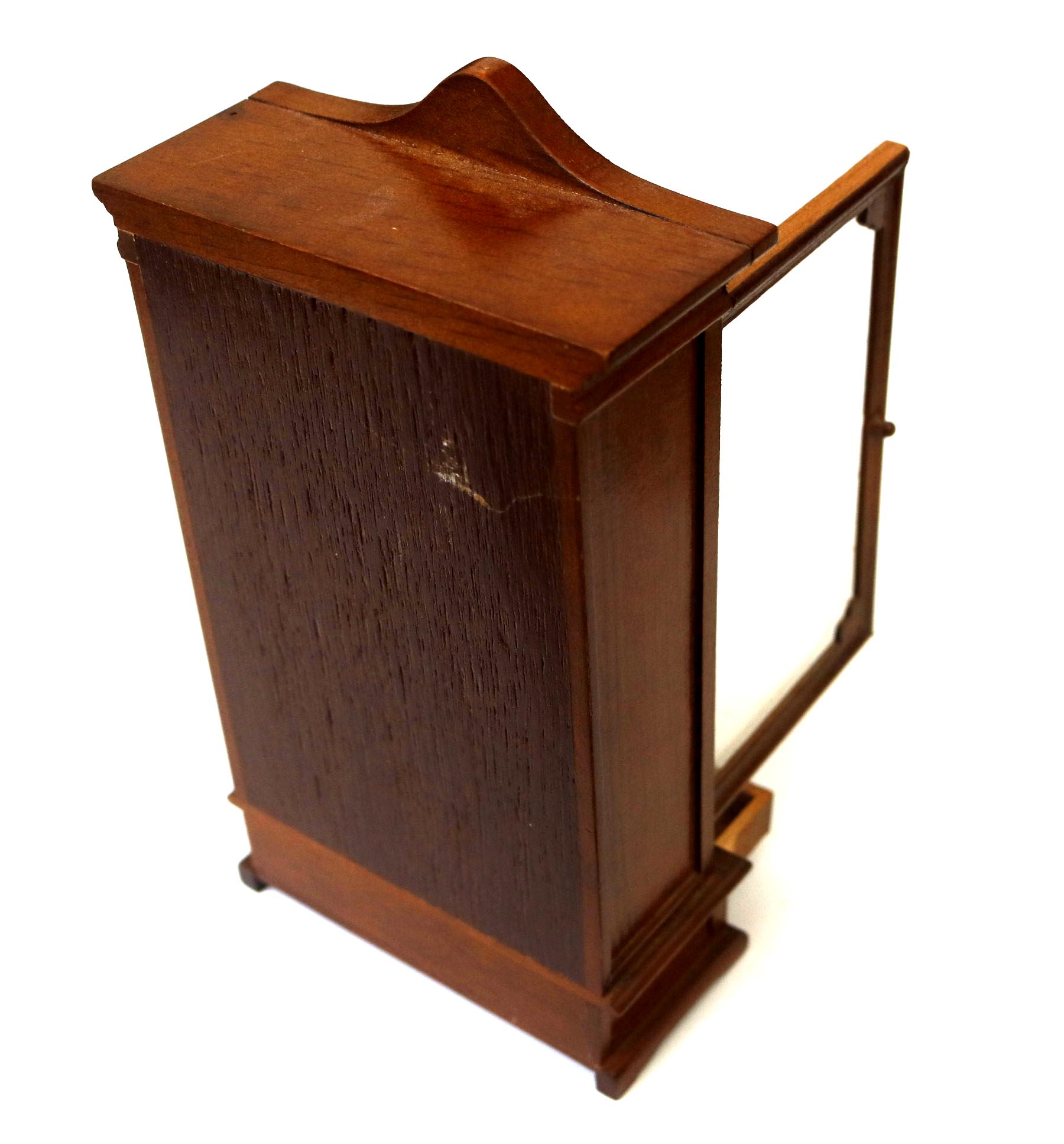 Miniature Book Cabinet with Collection of Publications