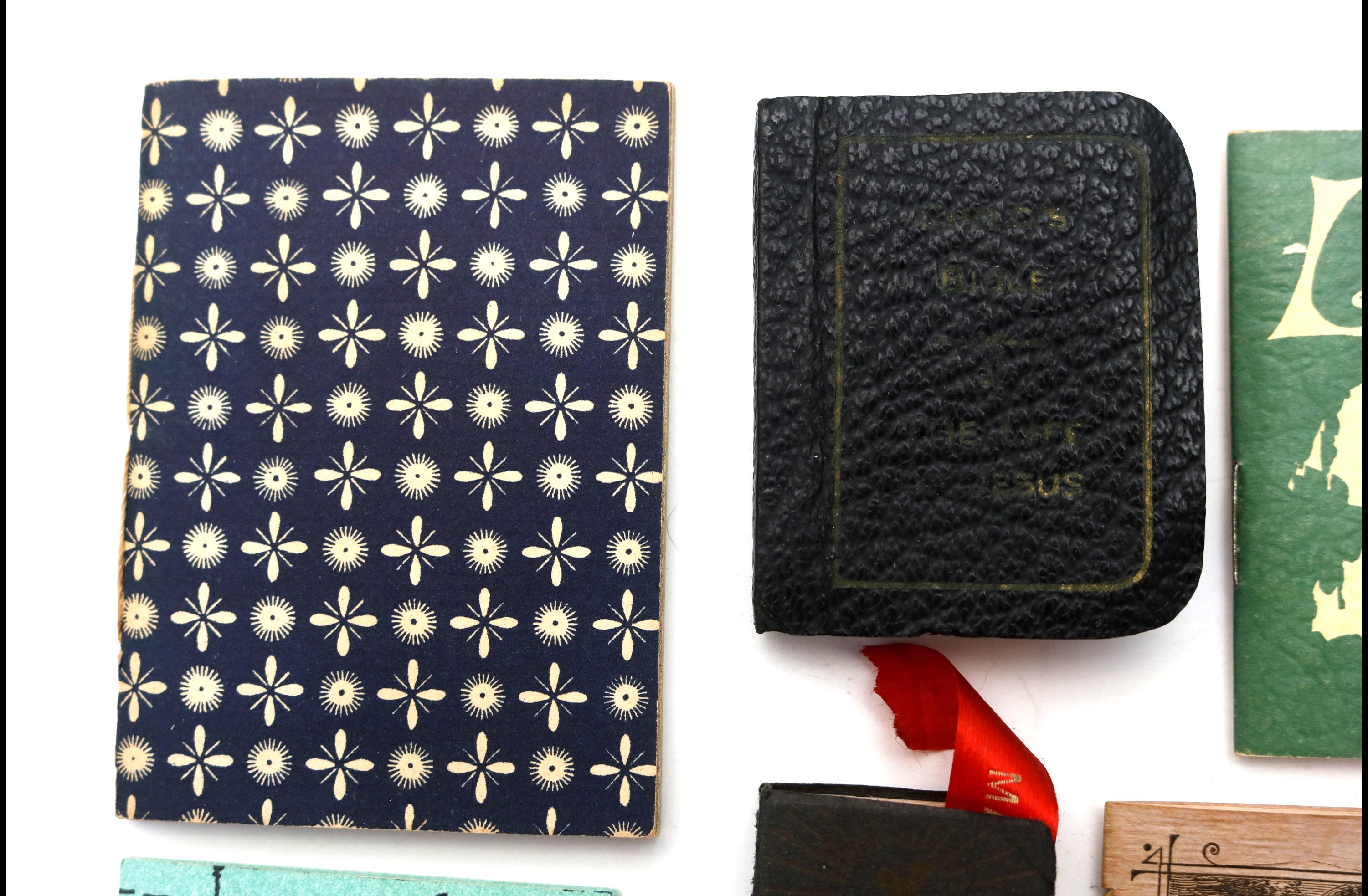 Miniature Book Cabinet with Collection of Publications