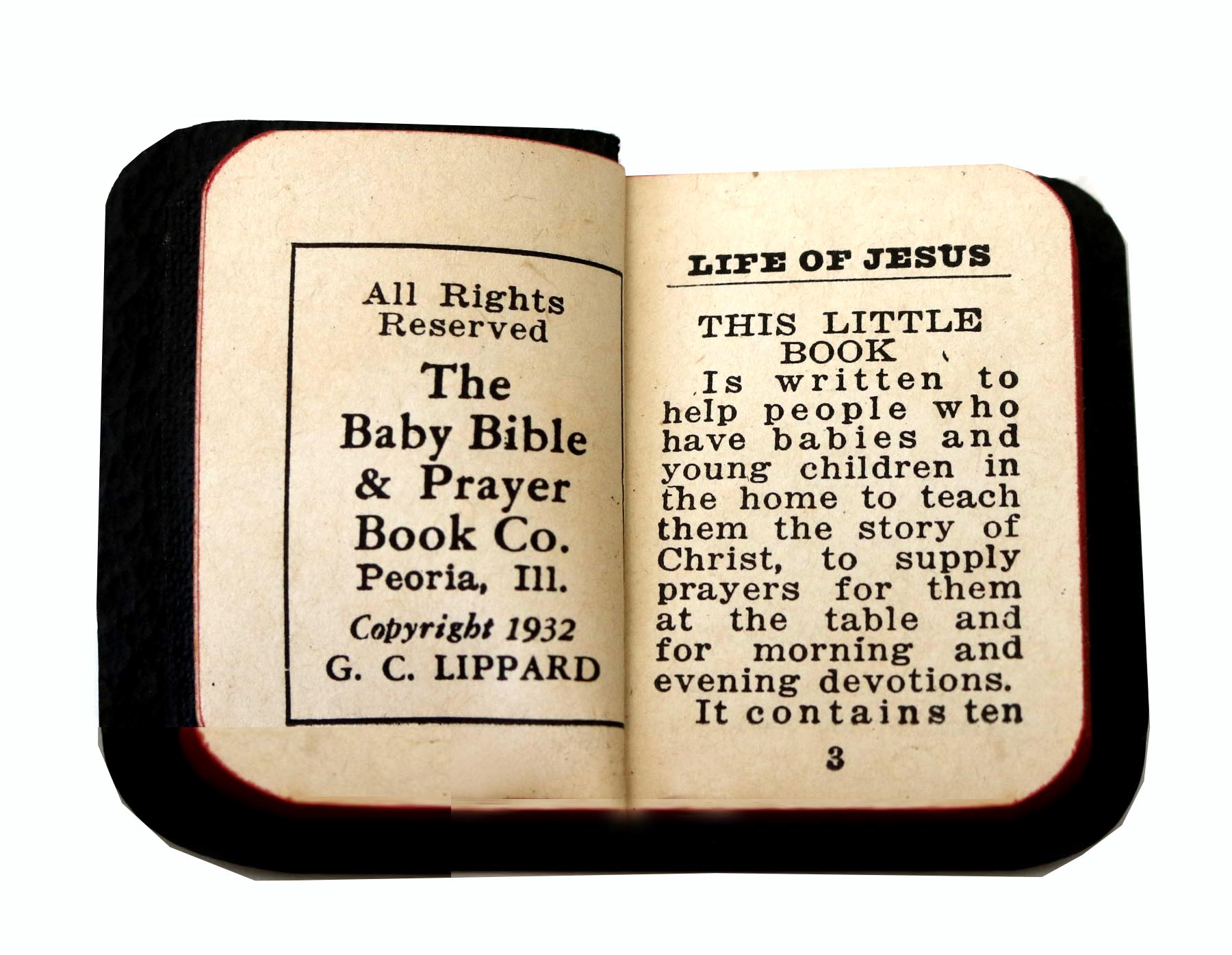 Miniature Book Cabinet with Collection of Publications