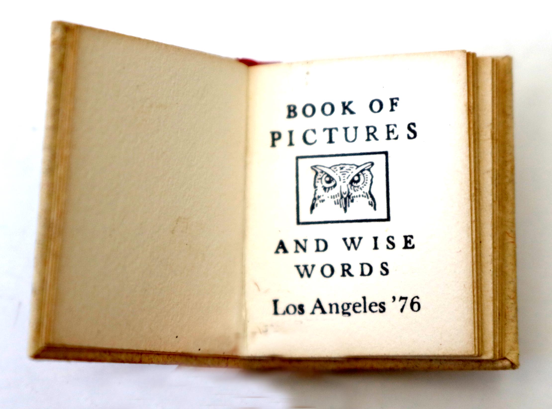 Miniature Book Cabinet with Collection of Publications